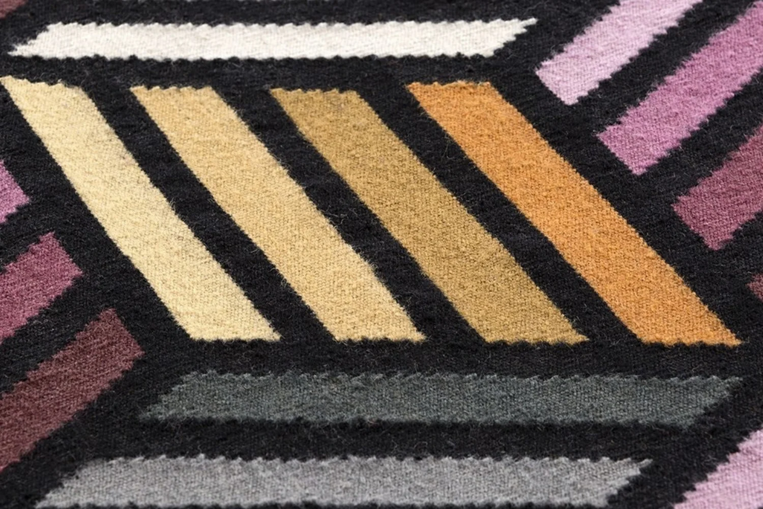 Tapete PARQUET RUG HEXAGON ORANGE 04