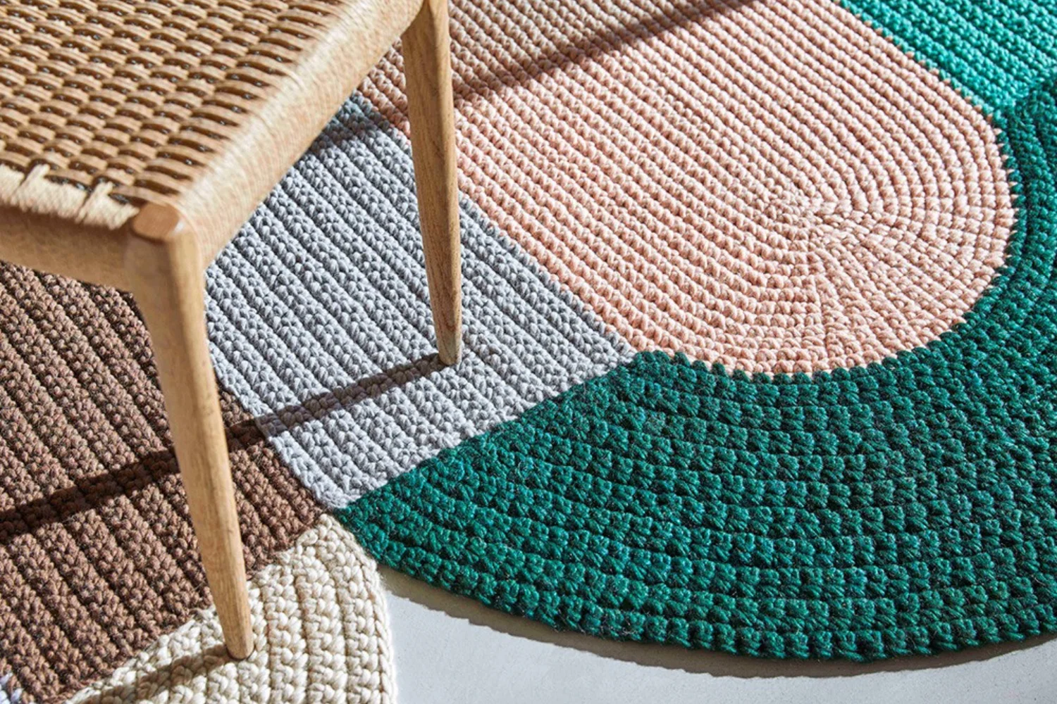 Tapete THE CROCHET COLLECTION RUG TRIO 04