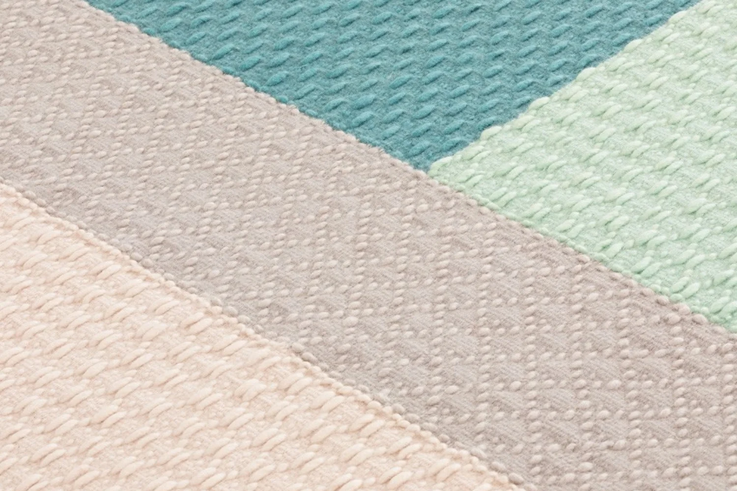 Tapete WEAVE RUG MEETING POINT BLUE 03