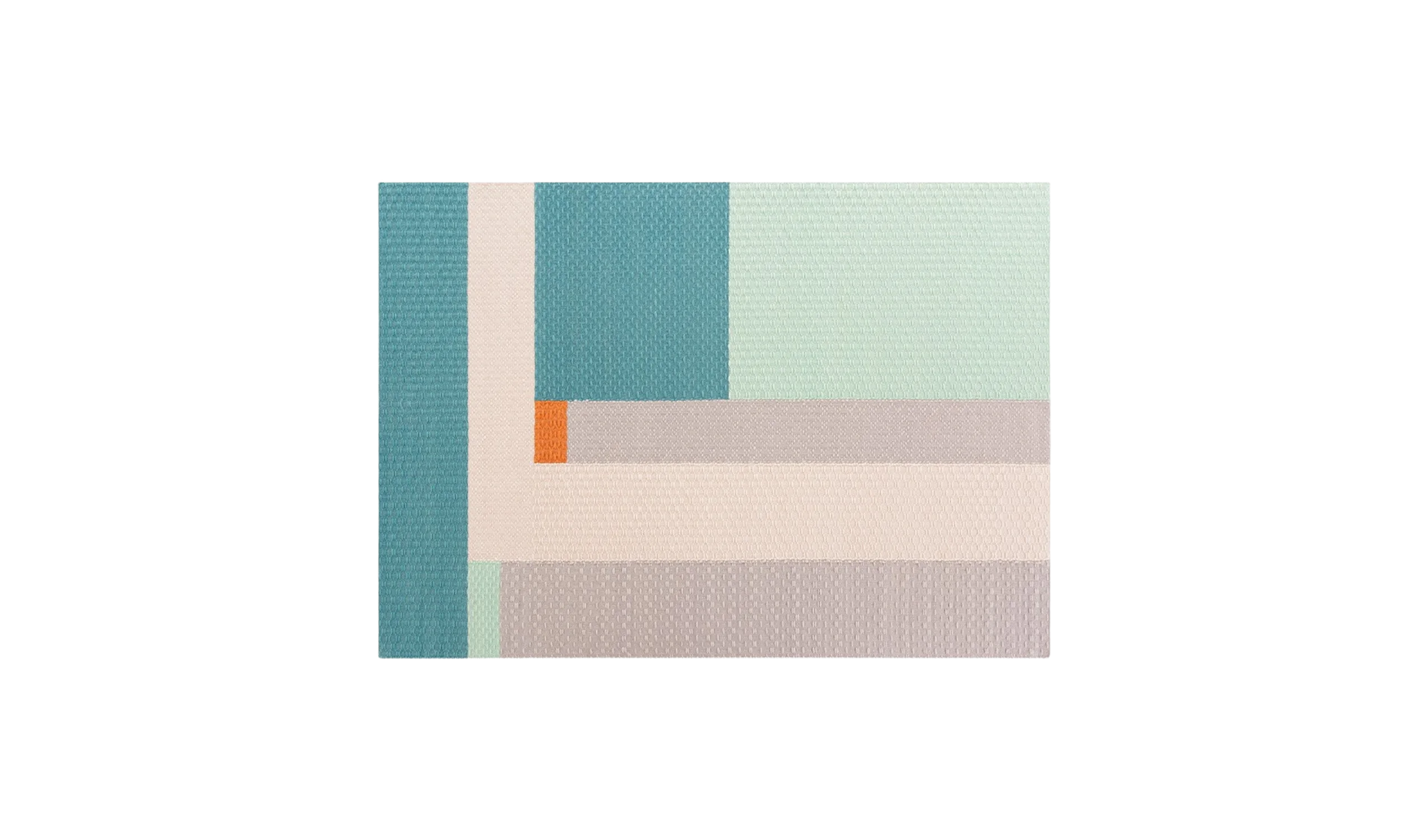 Tapete WEAVE RUG MEETING POINT BLUE