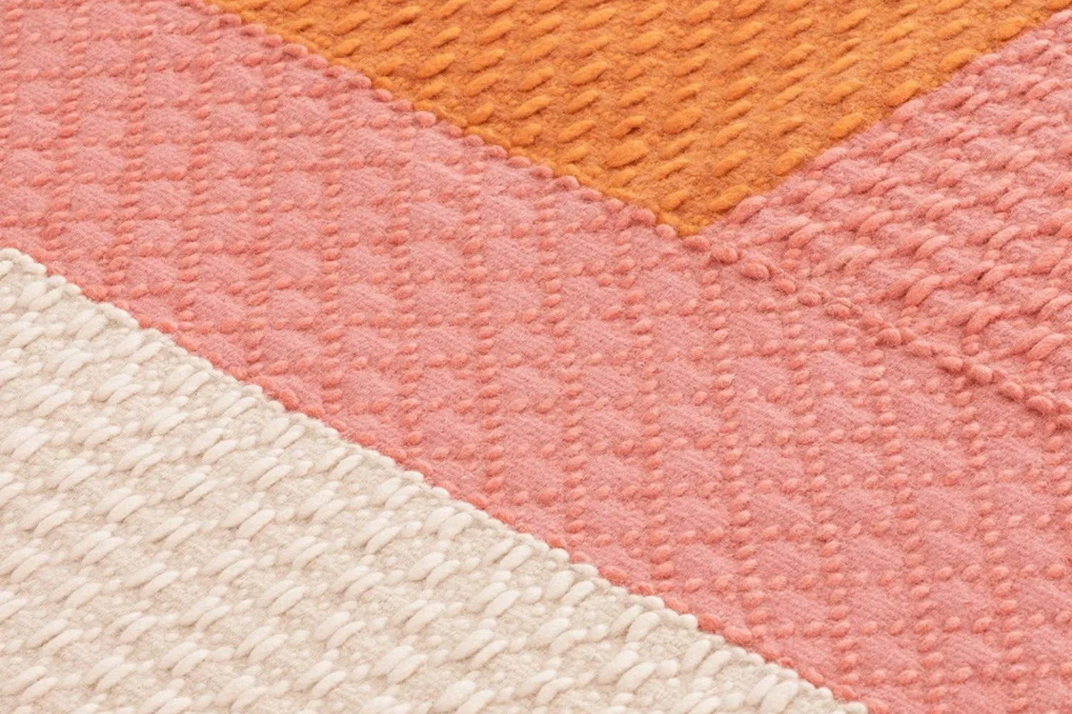 Tapete WEAVE RUG MEETING POINT ORANGE 03