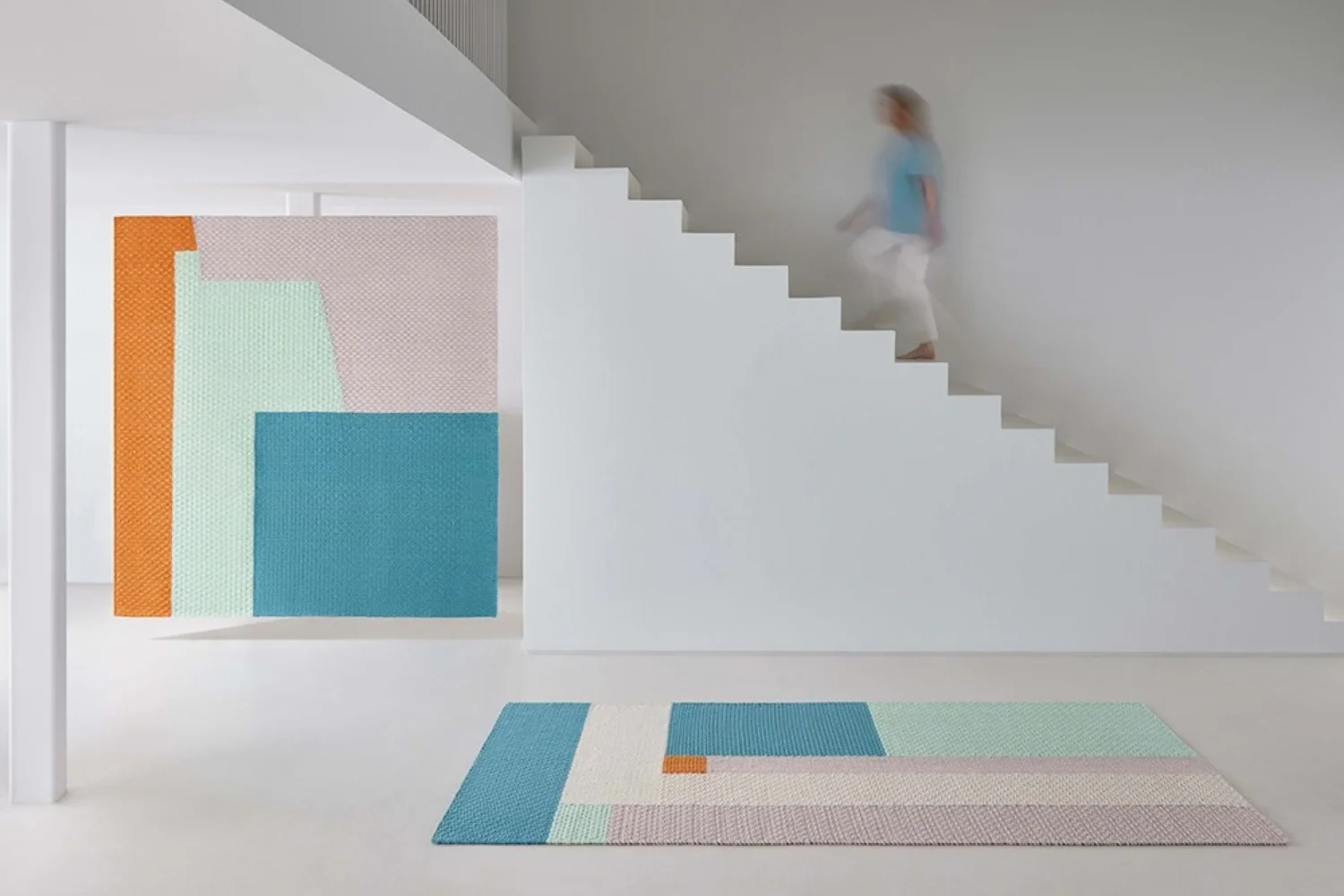 Tapete WEAVE RUG SPACE HOPPER BLUE 02