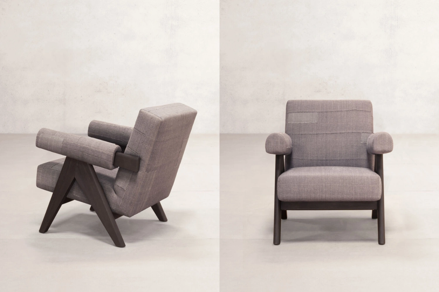Upholstered Easy Armchair KeSa Ragi 1