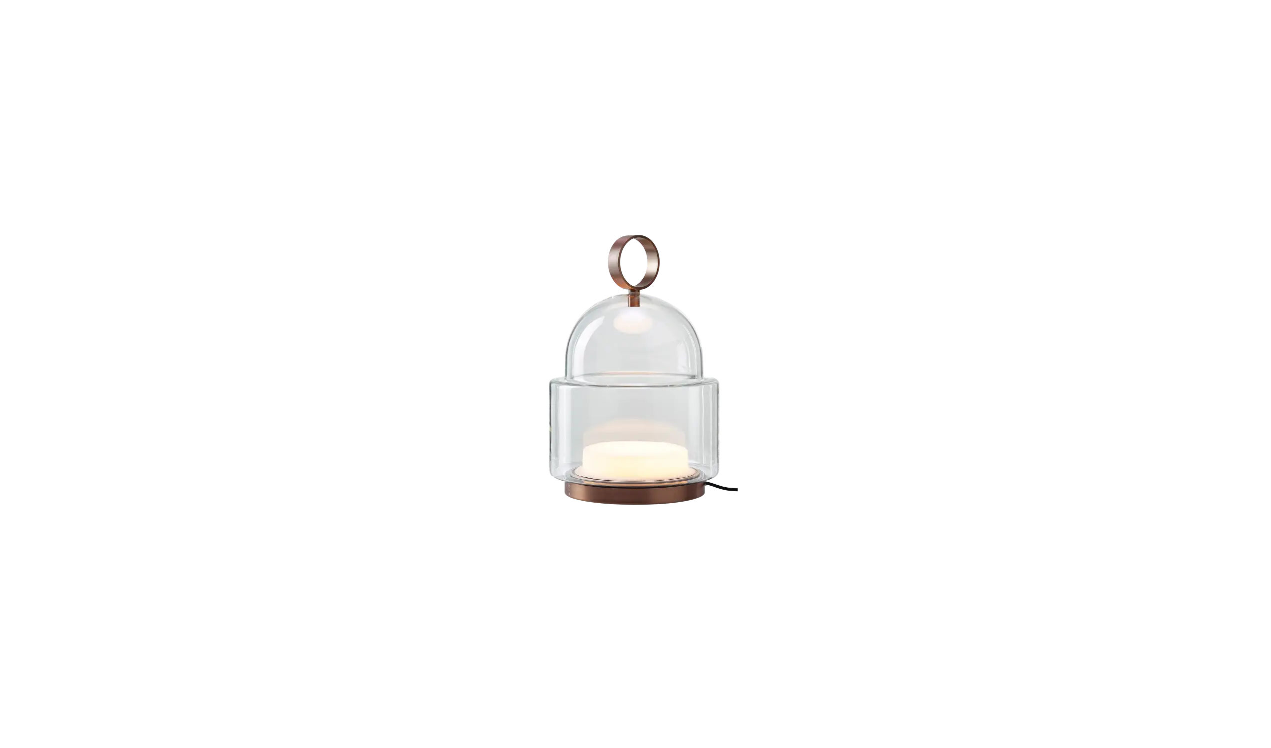 luminaria de mesa dome