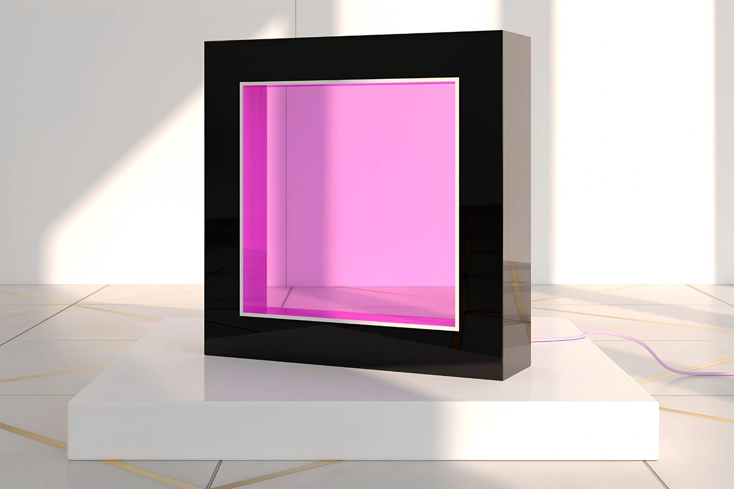 luminaria de mesa nanda square 2