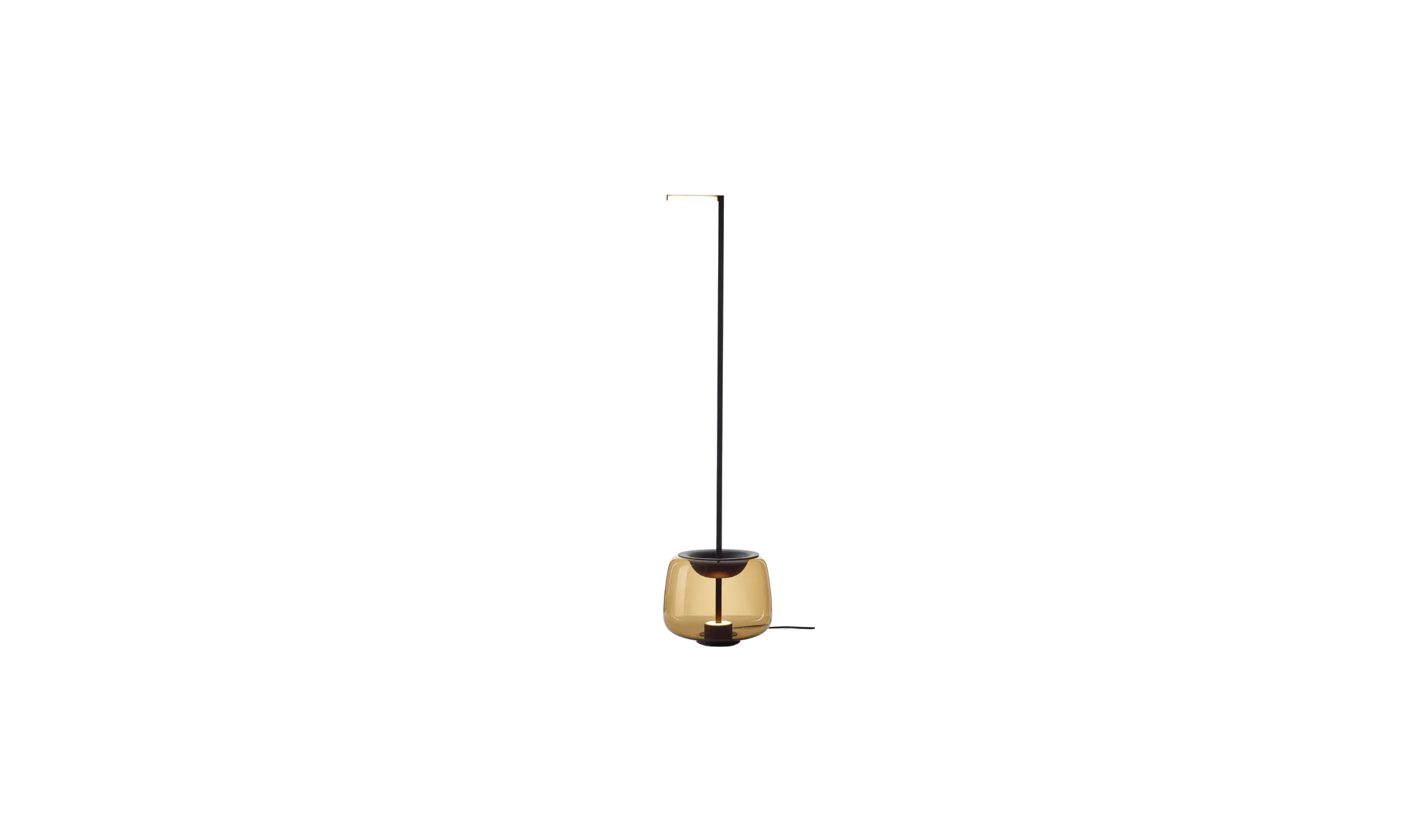luminaria de piso double