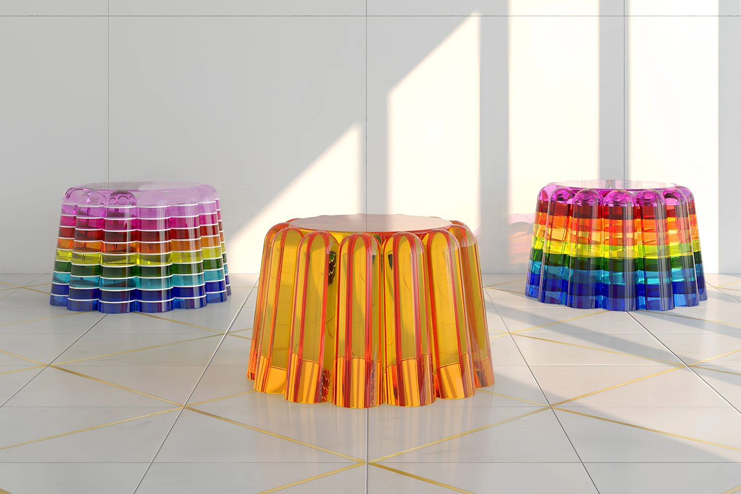 mesa de centro fluffy candy 2