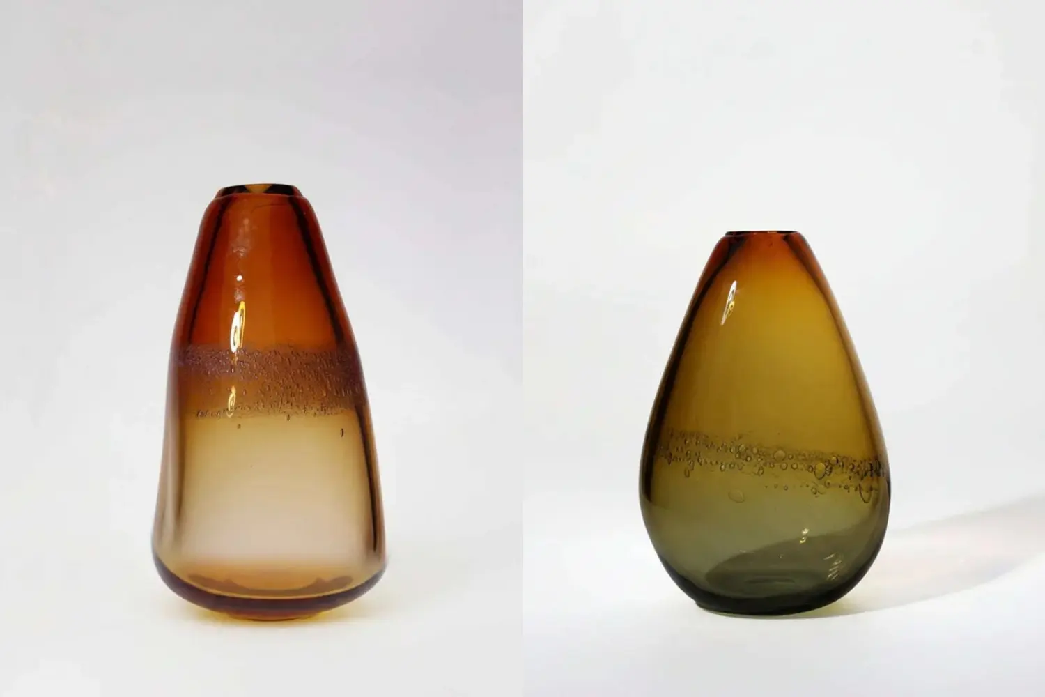 vaso node handmade glass