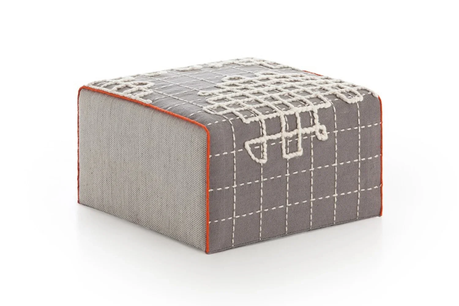 BANDAS SMALL POUF A GREY 02