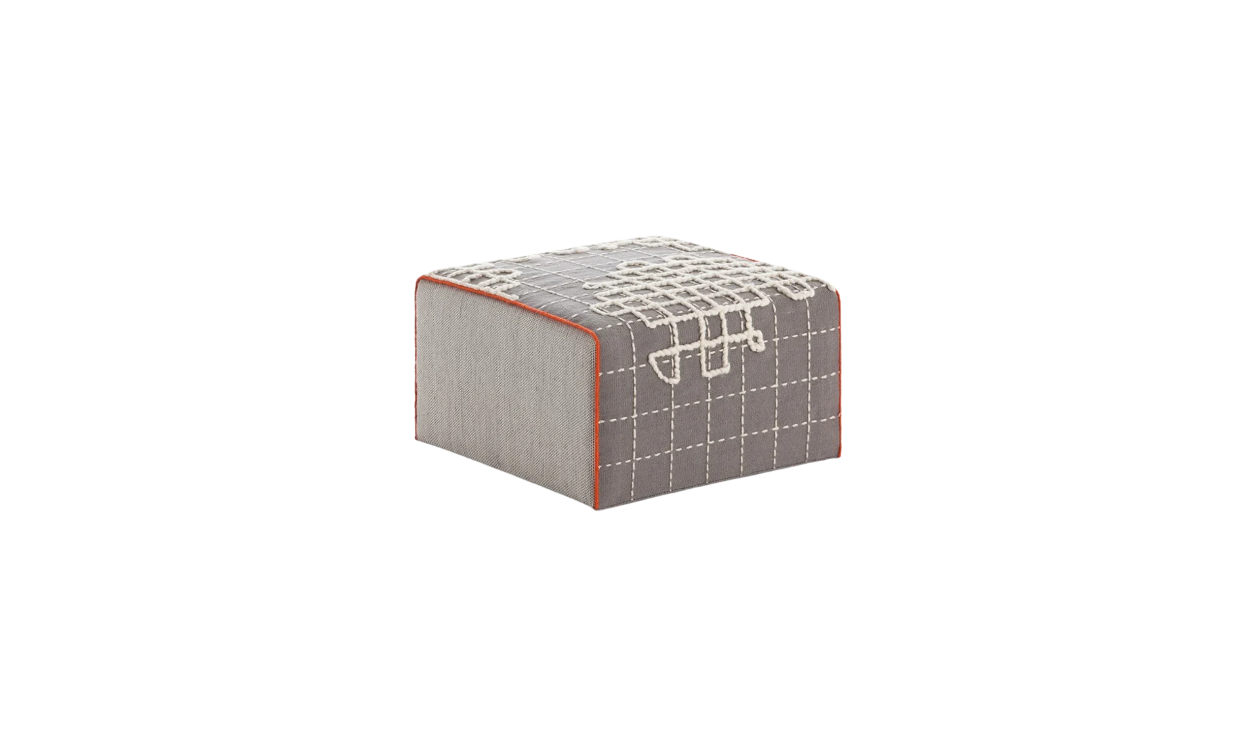 BANDAS SMALL POUF A GREY