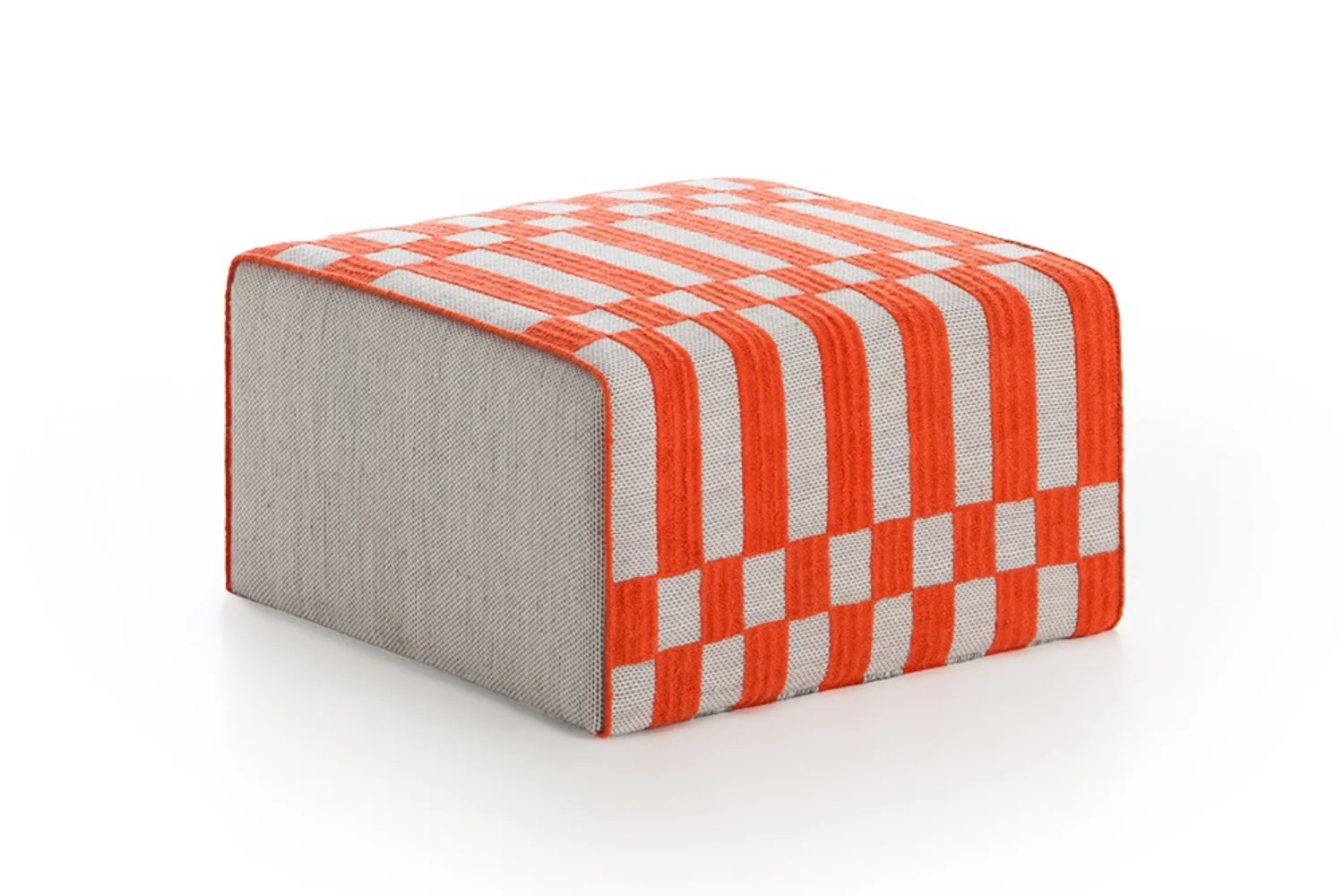 BANDAS SMALL POUF B ORANGE 01