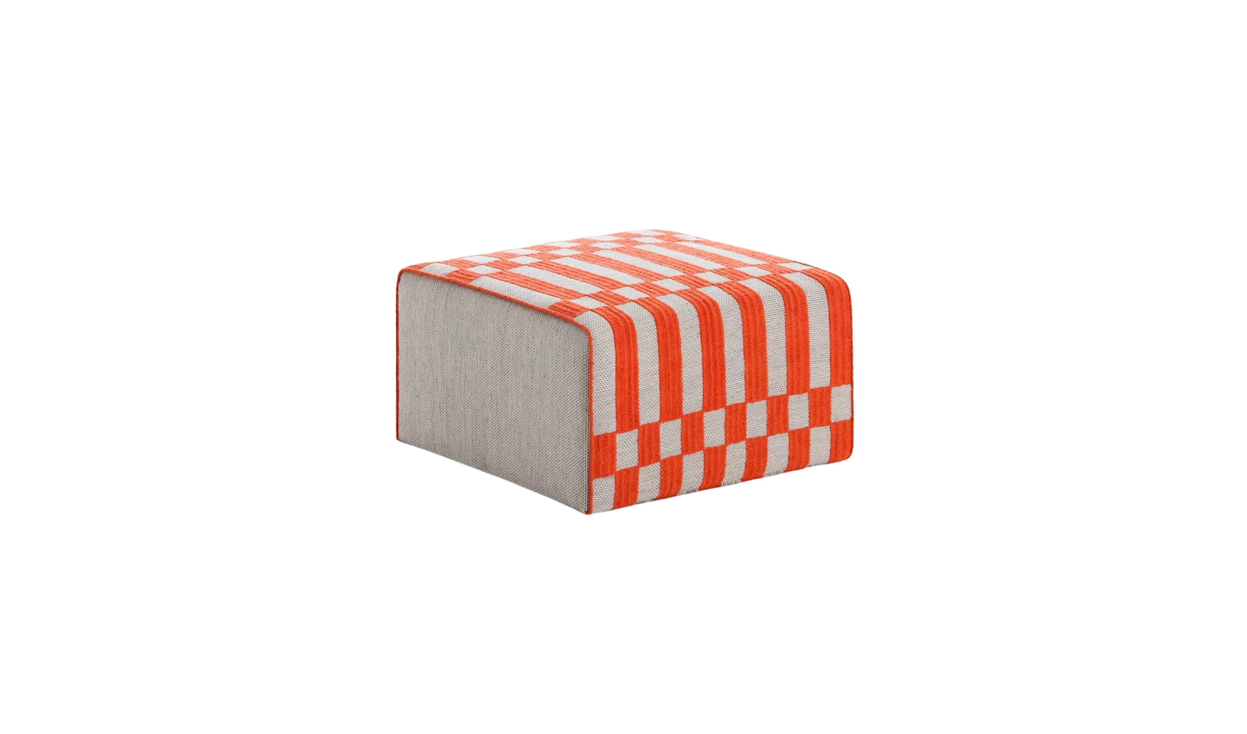BANDAS SMALL POUF B ORANGE