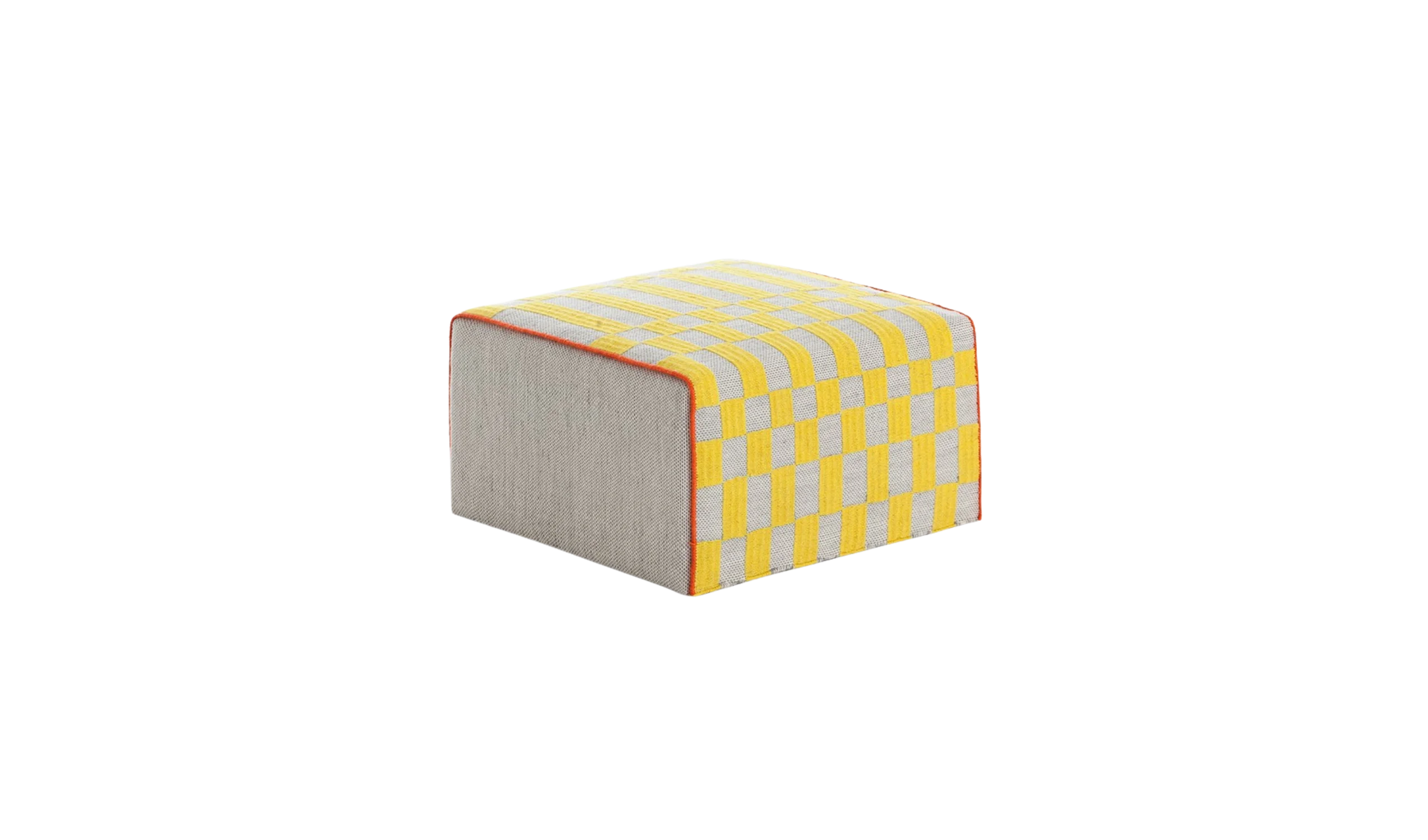 BANDAS SMALL POUF B YELLOW