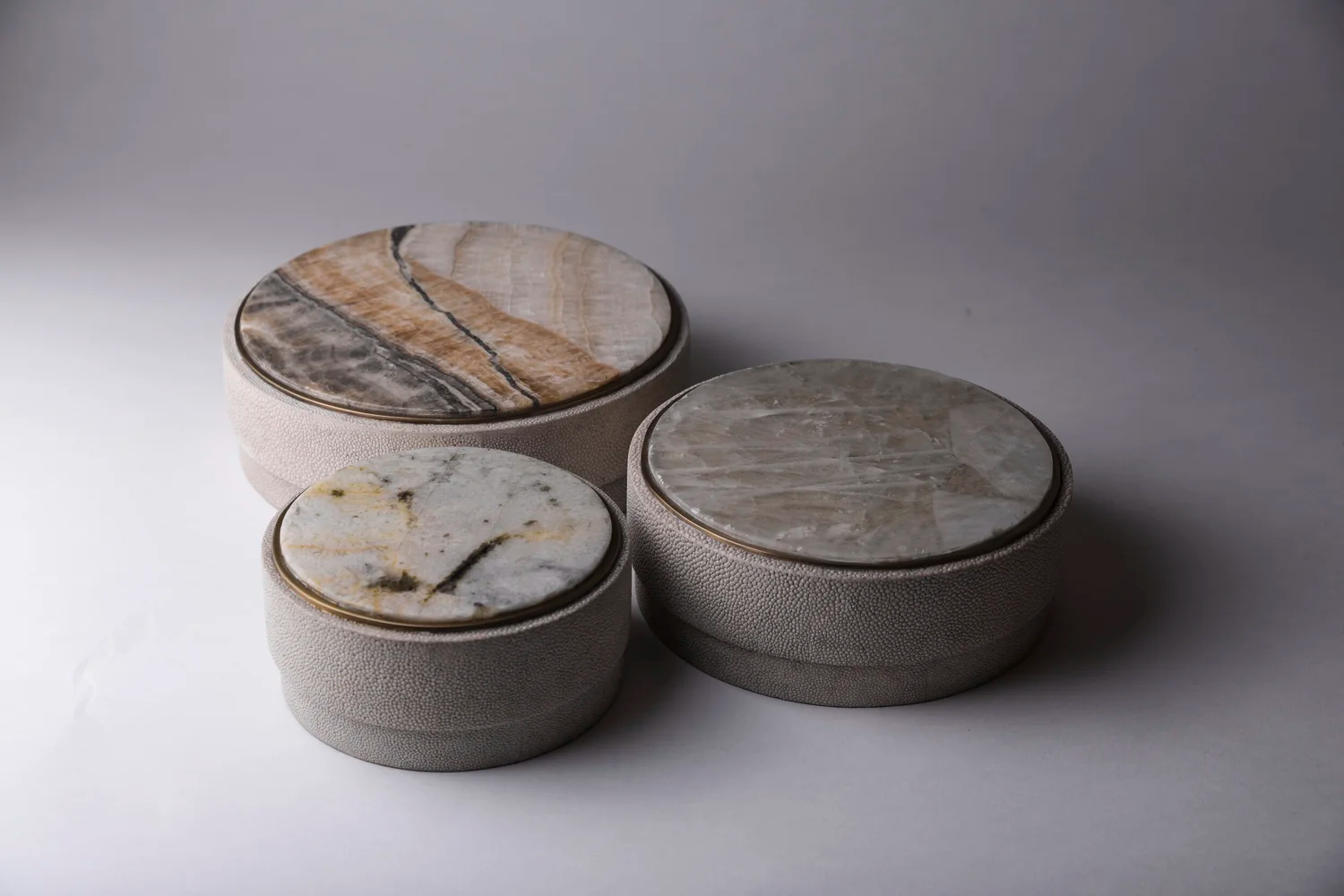 Caixa_Semi Precious Stone Round Inlaid Boxes_4