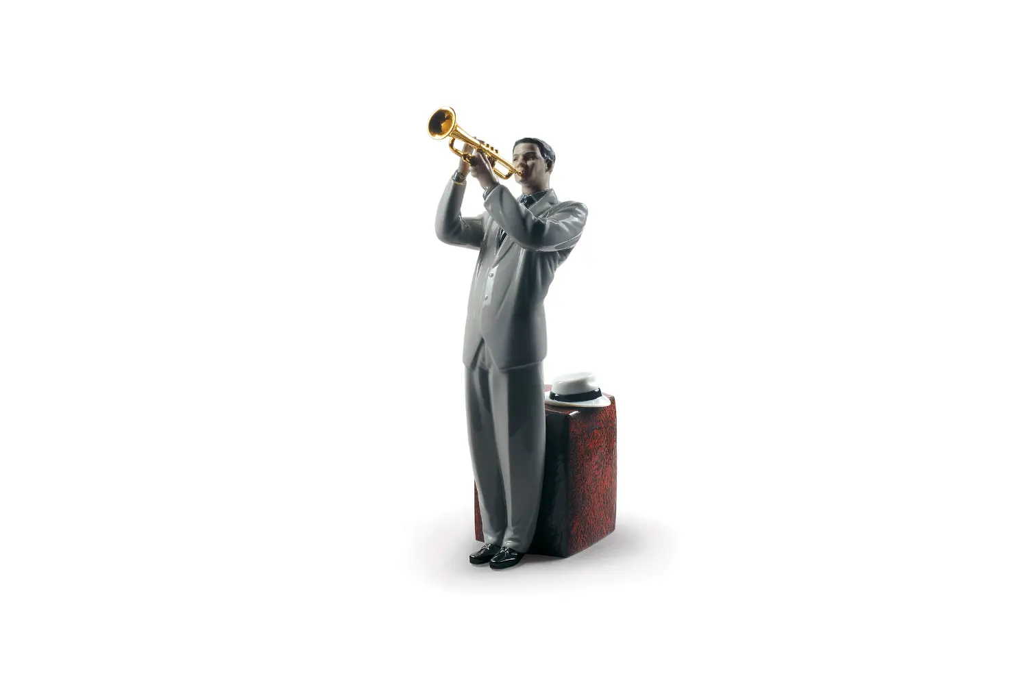 Escultura Trompetista de Jazz1