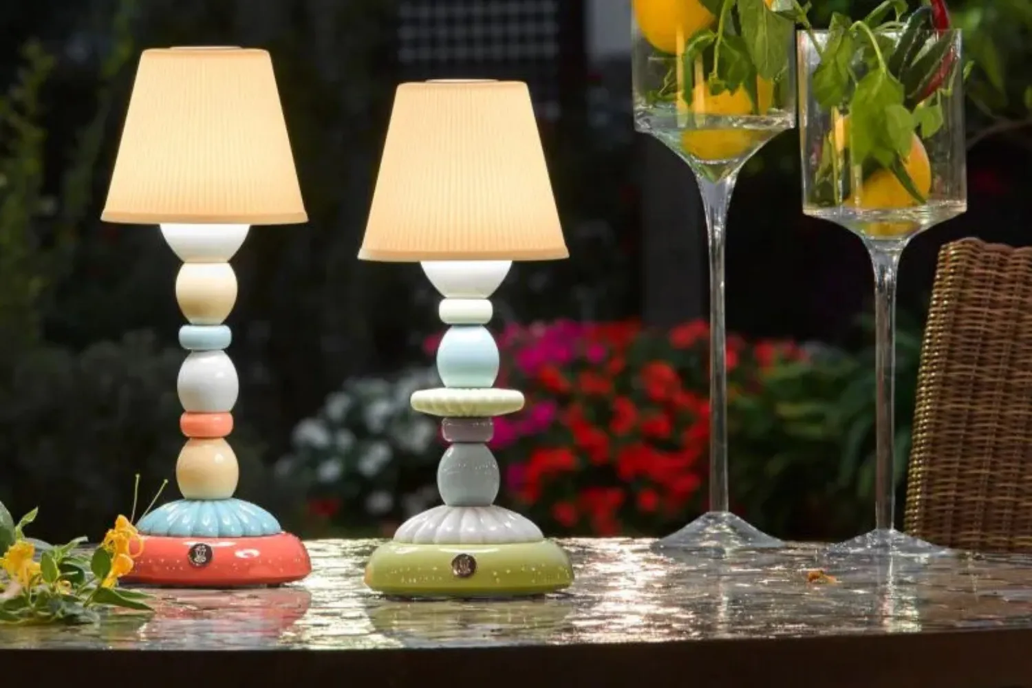 Luminária Palm Firefly Golden3