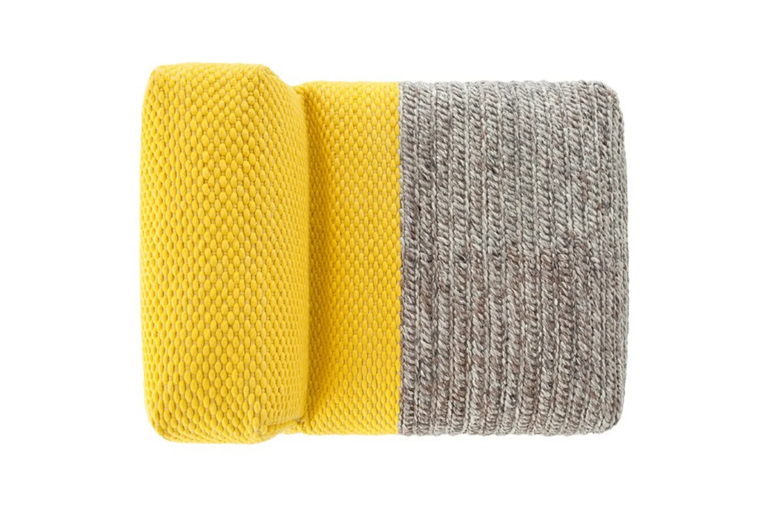 Puff MANGAS SPACE MODULE PLAIT YELLOW 02