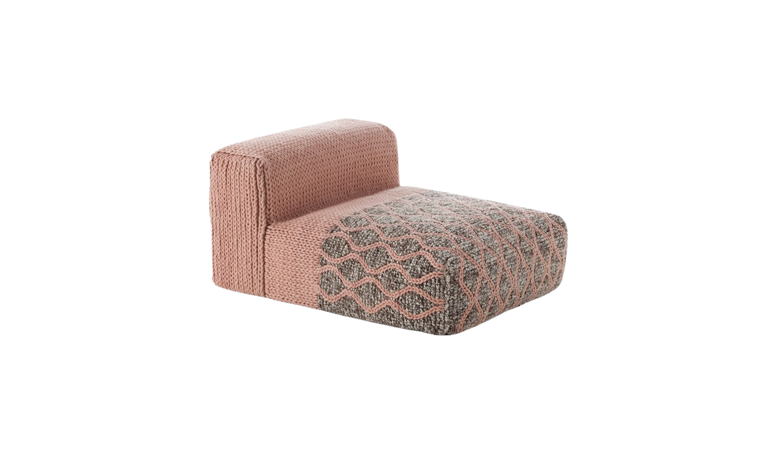 Puff MANGAS SPACE MODULE RHOMBUS PINK