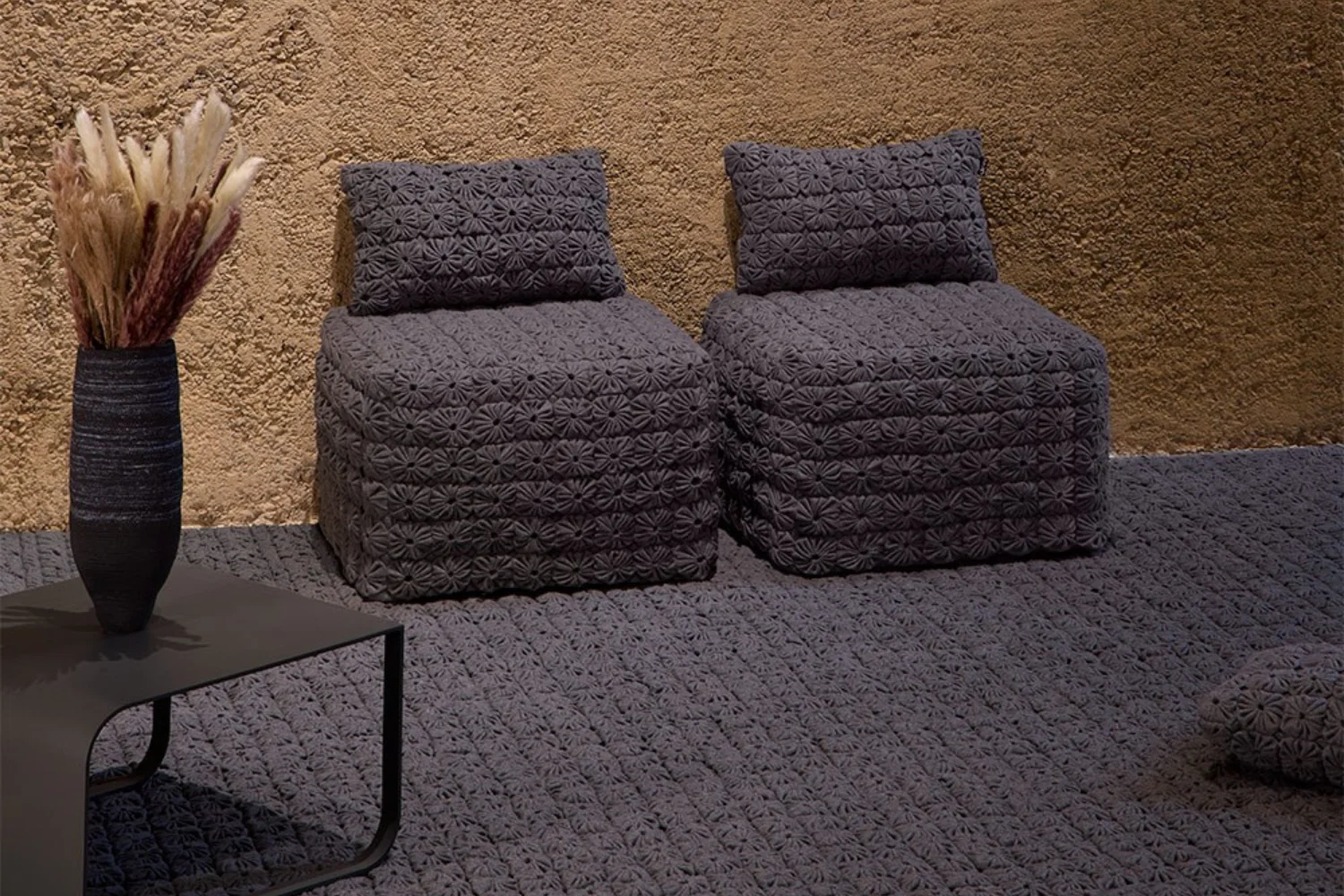 Puff MOMOS POUF ANTHRACITE 01