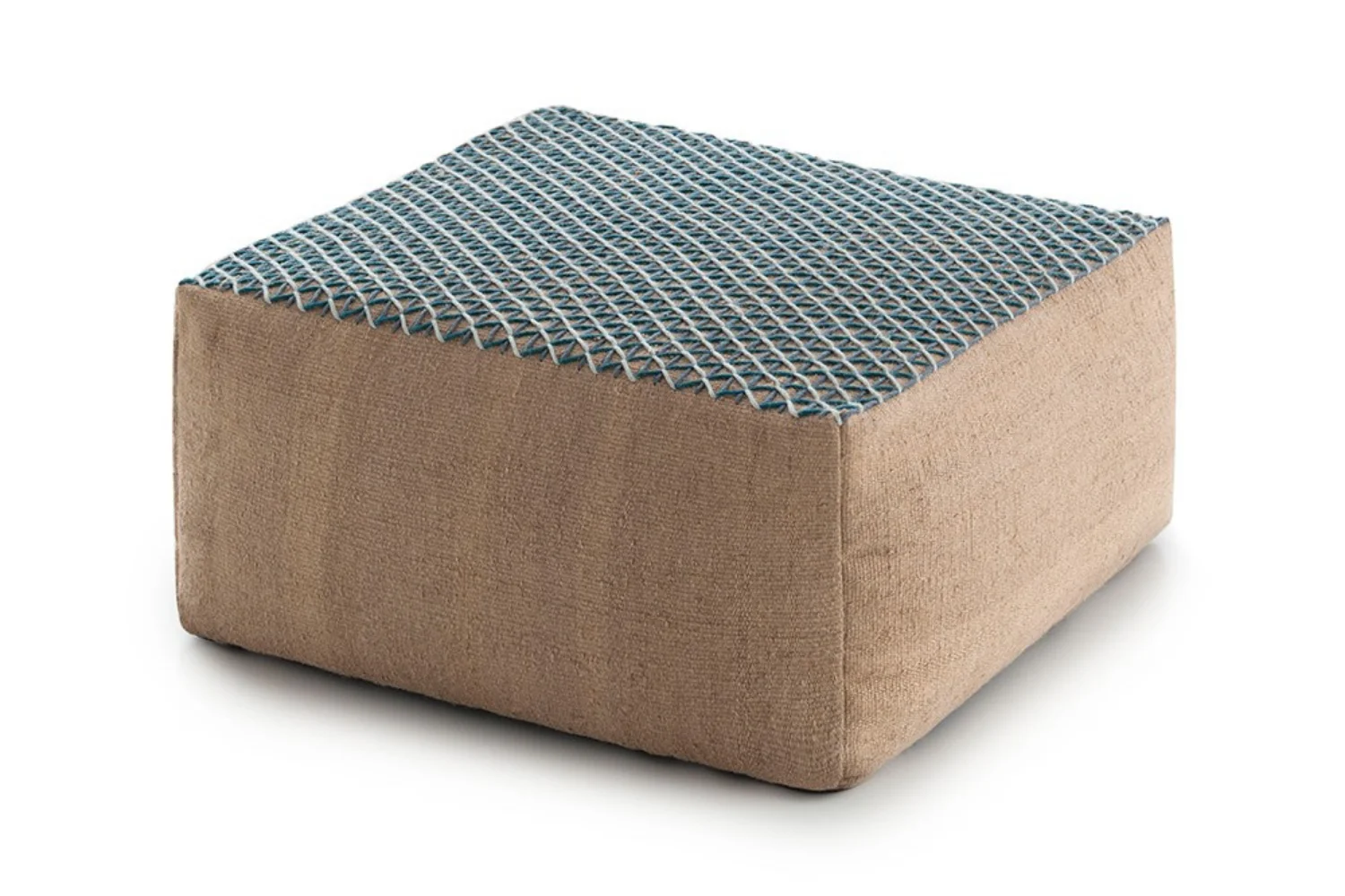 Puff RAW POUF BLUE 01