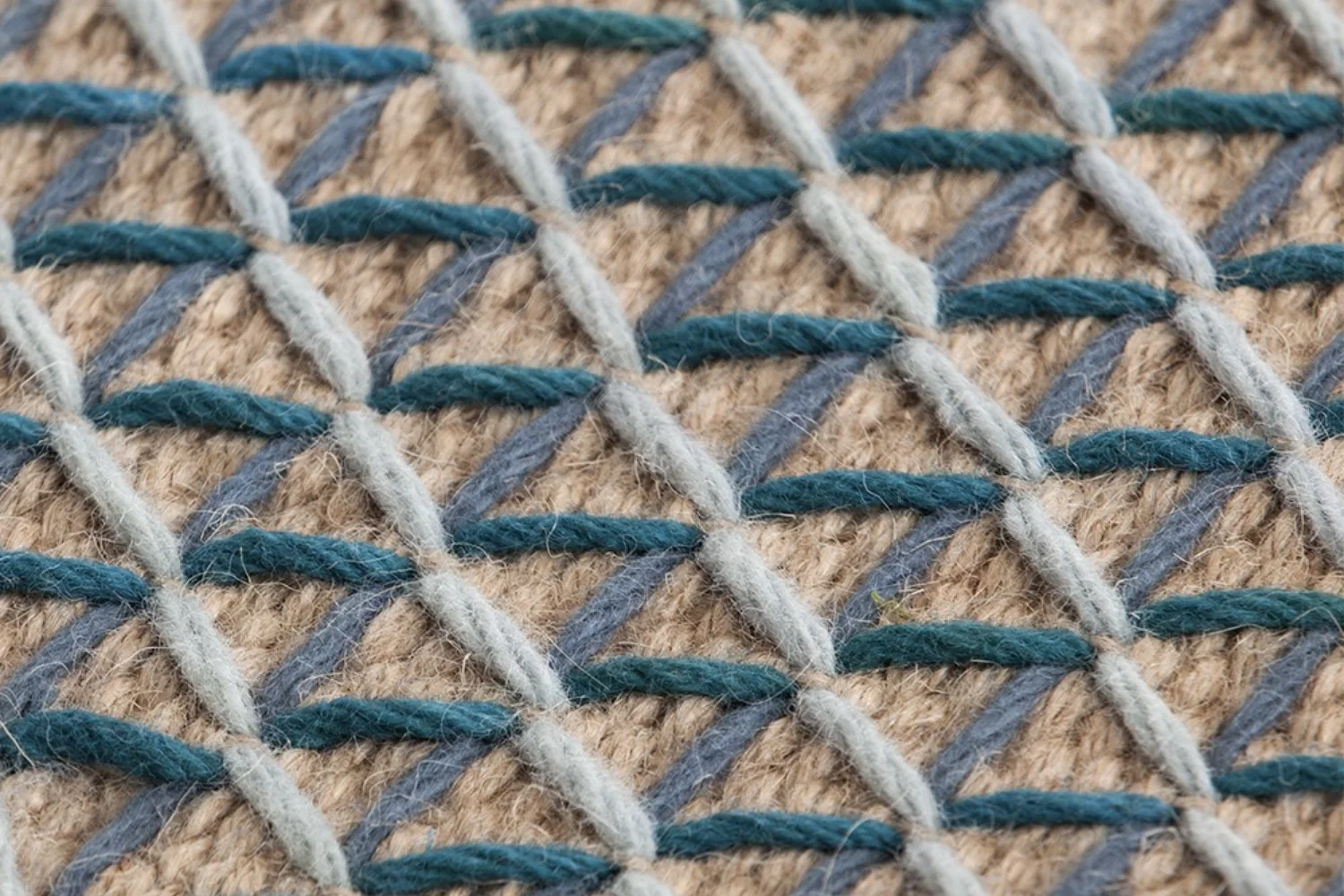 Puff RAW POUF BLUE 04