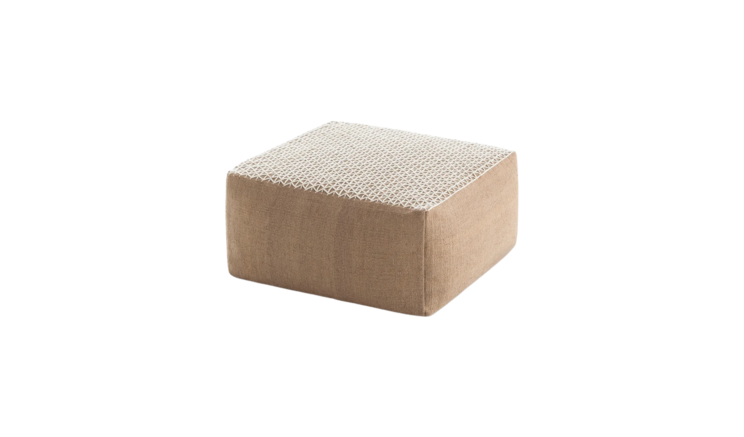 Puff RAW POUF WHITE