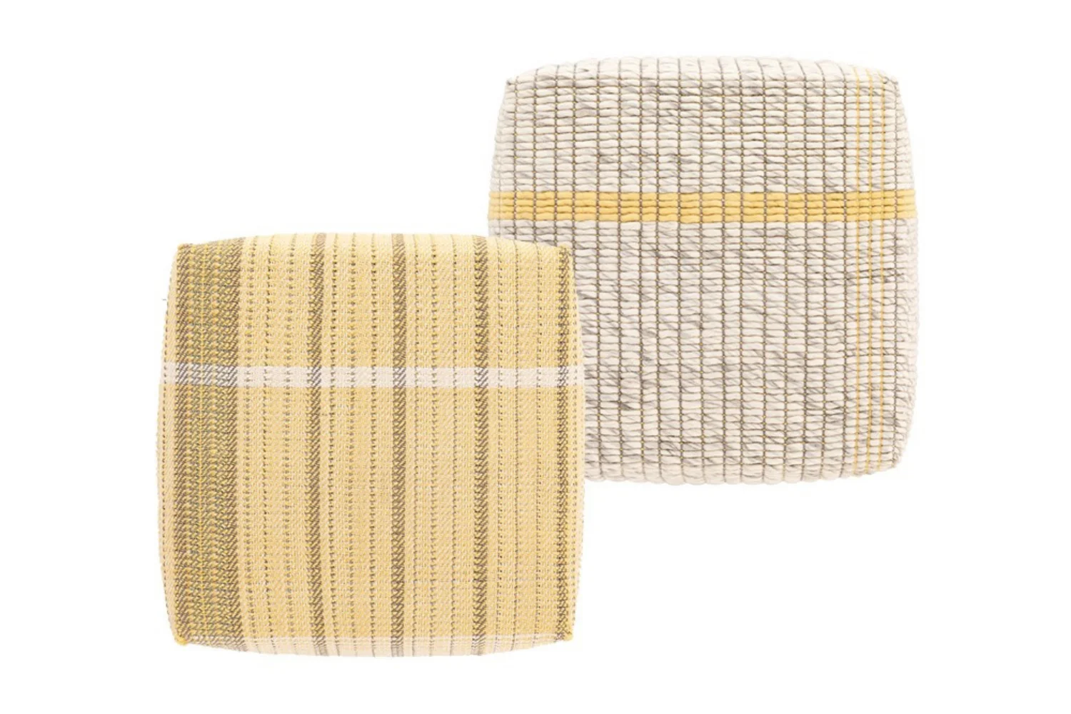 Puff REVERSIBLE POUF YELLOW 04