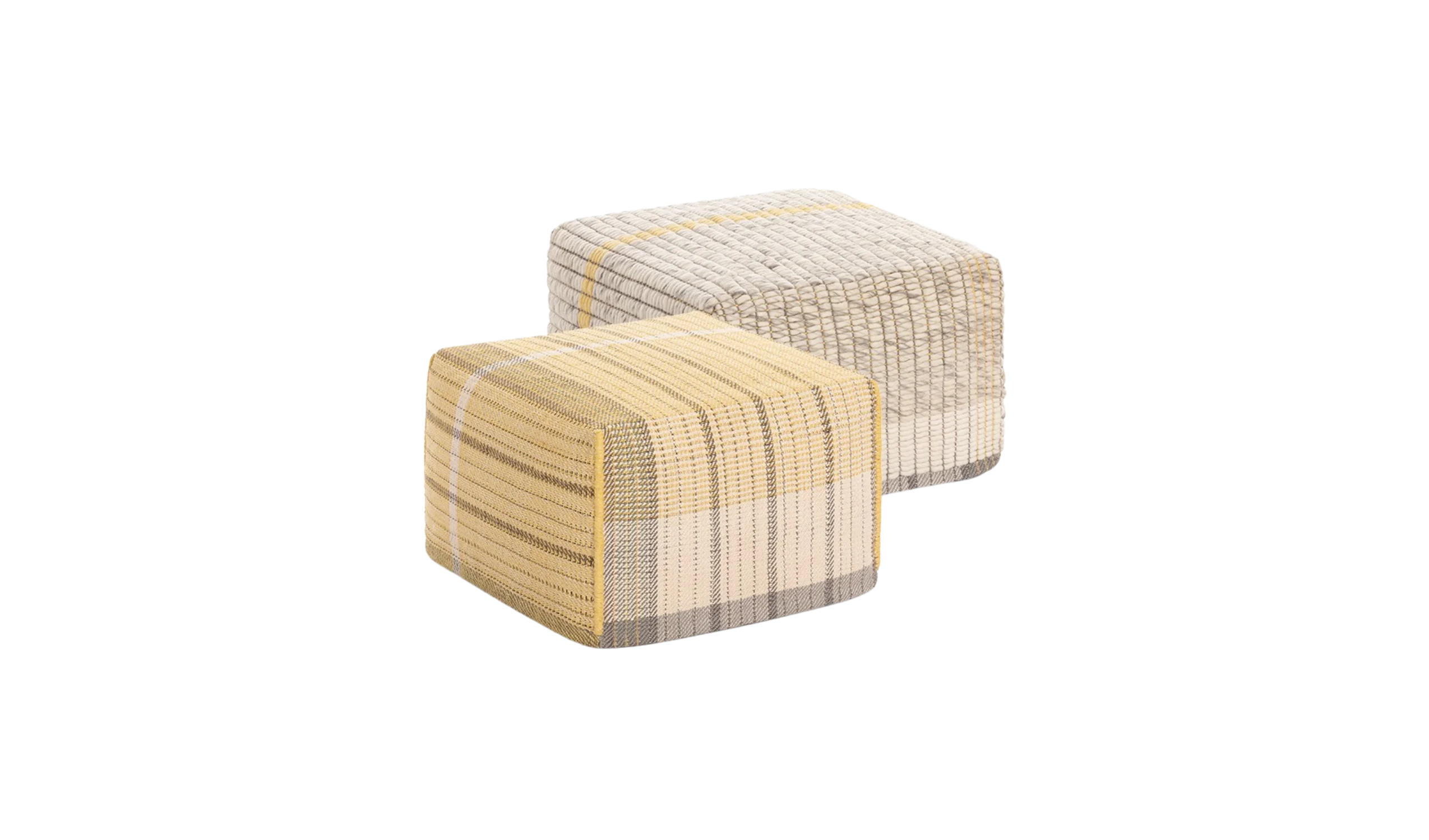 Puff REVERSIBLE POUF YELLOW
