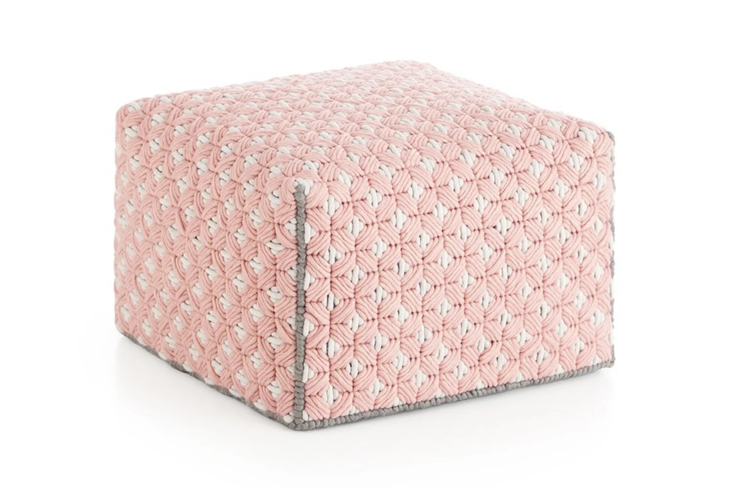 SILAÏ POUF ROSE 01