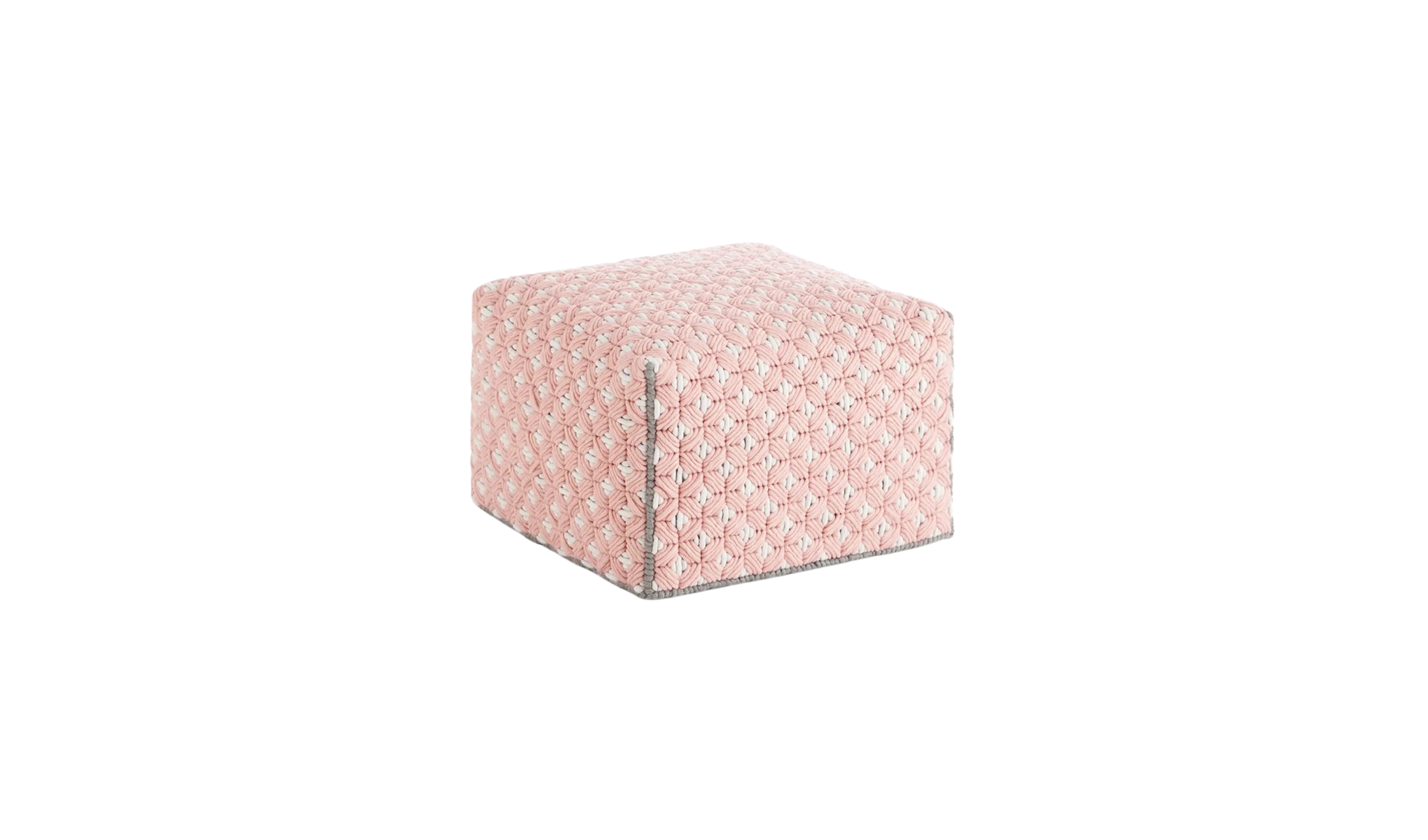SILAÏ POUF ROSE