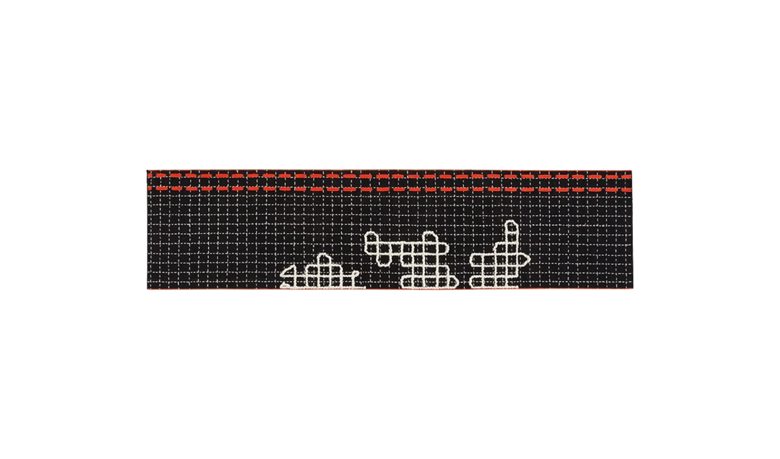 Tapete BANDAS SINGLE RUG D BLACK
