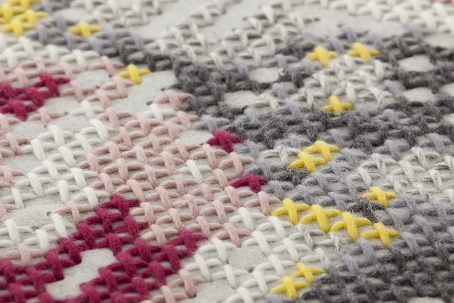 Tapete CANEVAS RUG FLOWERS NATURAL MINI 04