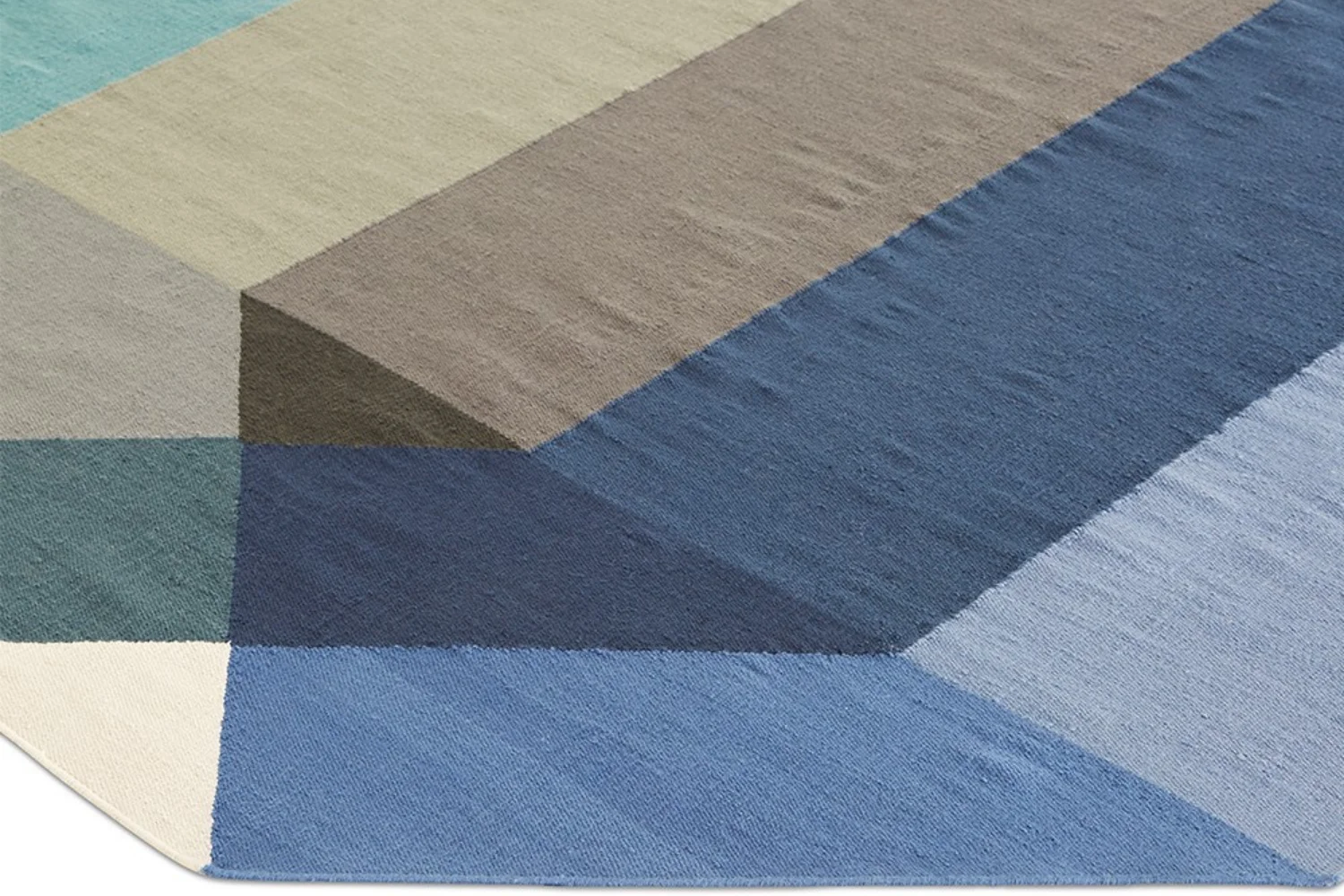 Tapete DIAMOND OUTDOOR RUG BLUE-GREEN 03