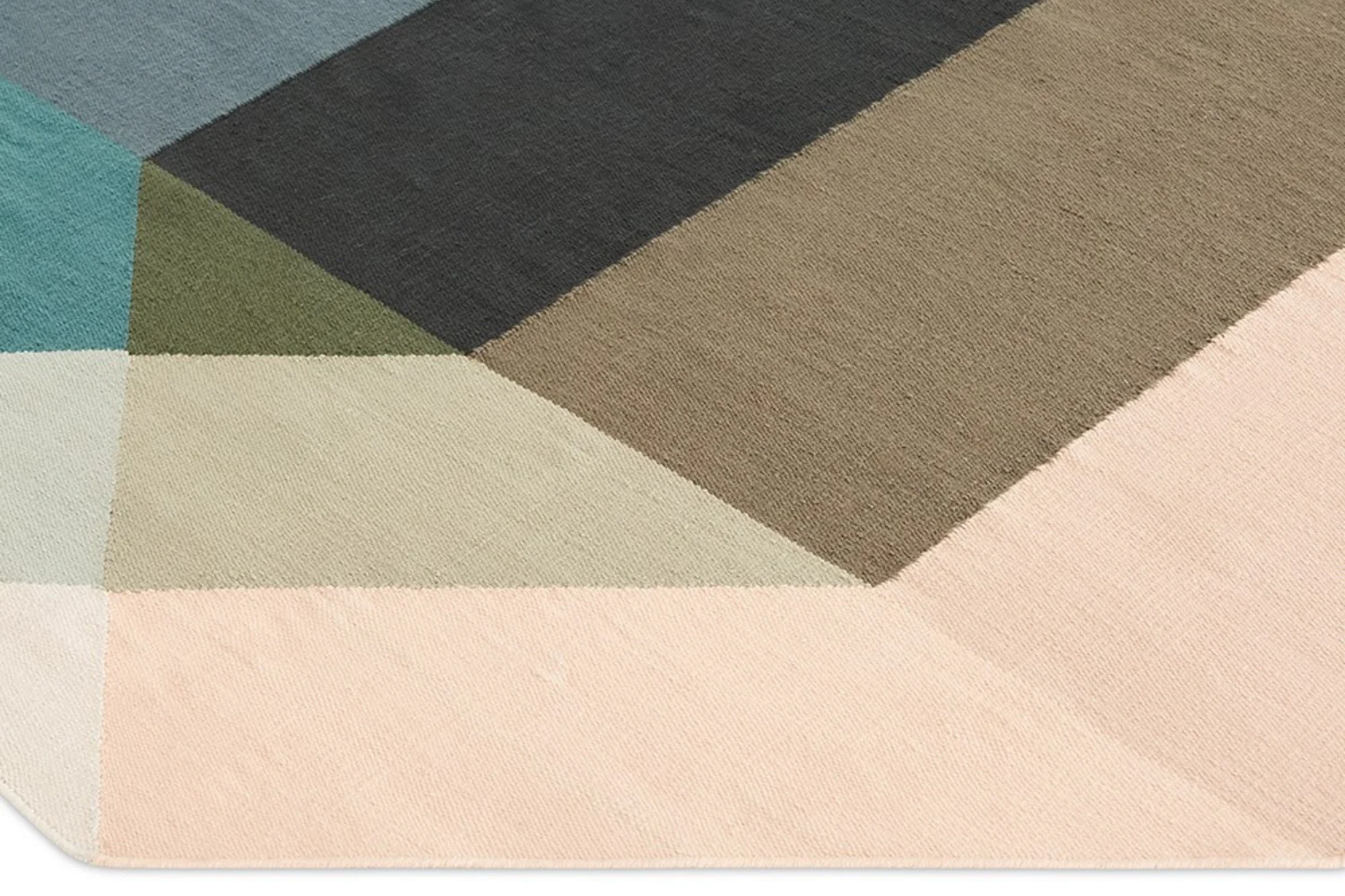 Tapete DIAMOND OUTDOOR RUG NUDE-PETROL 04