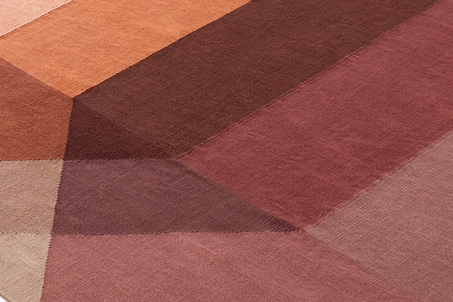 Tapete DIAMOND OUTDOOR RUG ORANGE-WINE 03