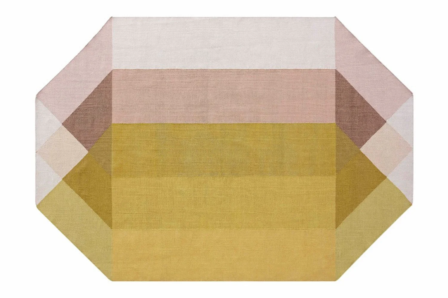 Tapete DIAMOND OUTDOOR RUG PINK-YELLOW 01