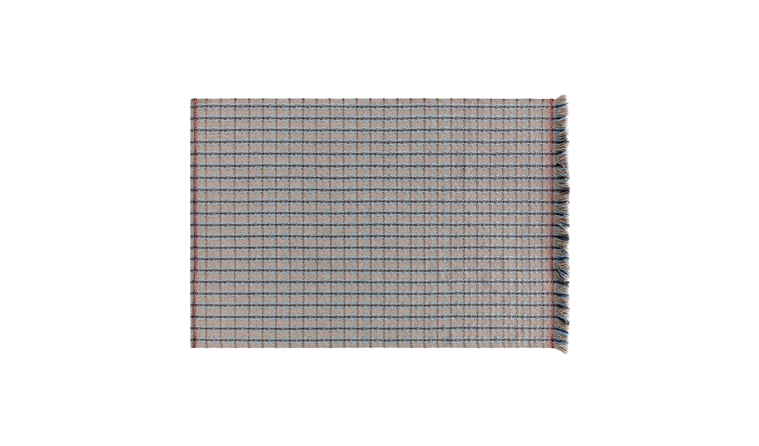 Tapete GARDEN LAYERS OUTDOOR RUG CHECKS BLUE