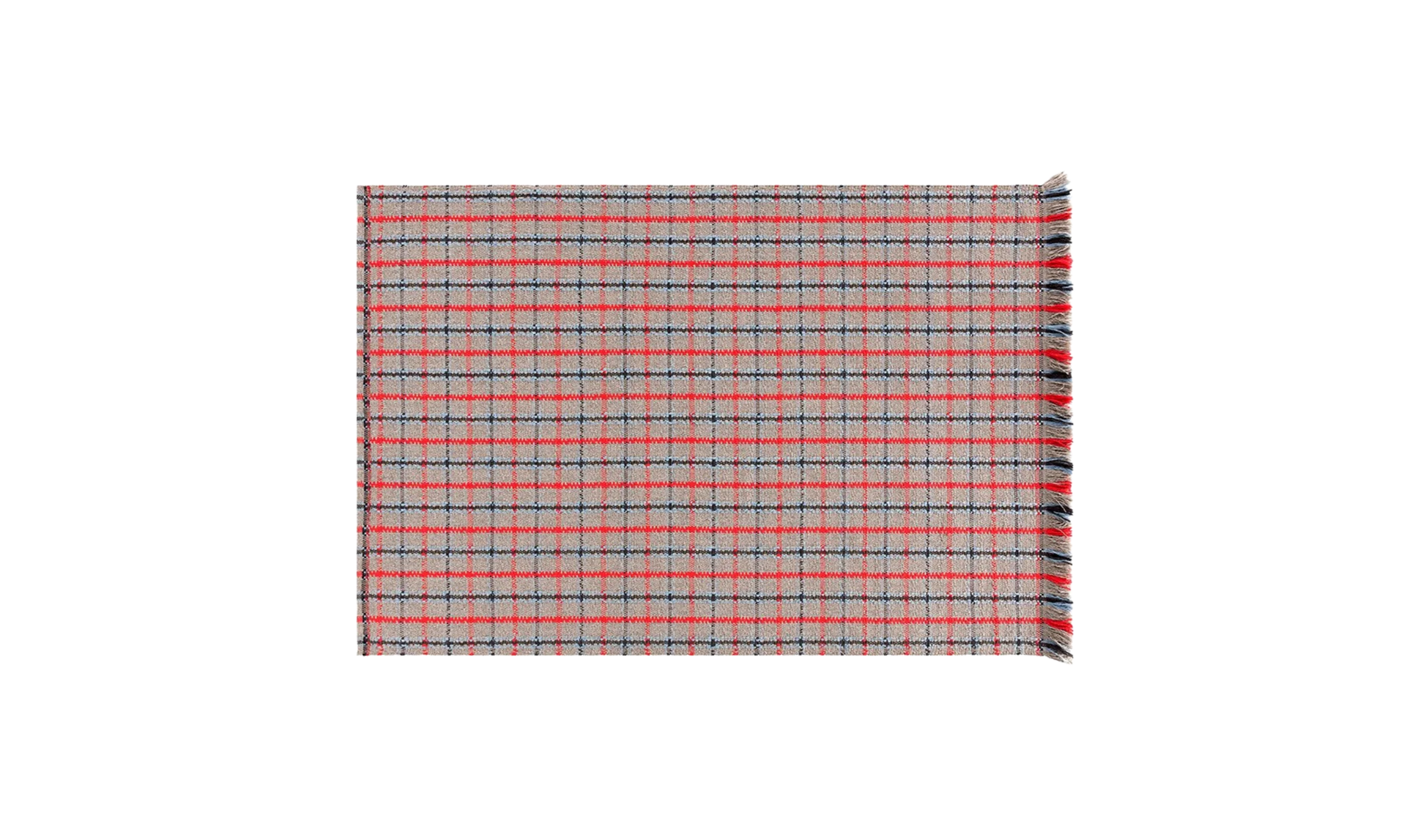 Tapete GARDEN LAYERS OUTDOOR RUG TARTAN BLUE