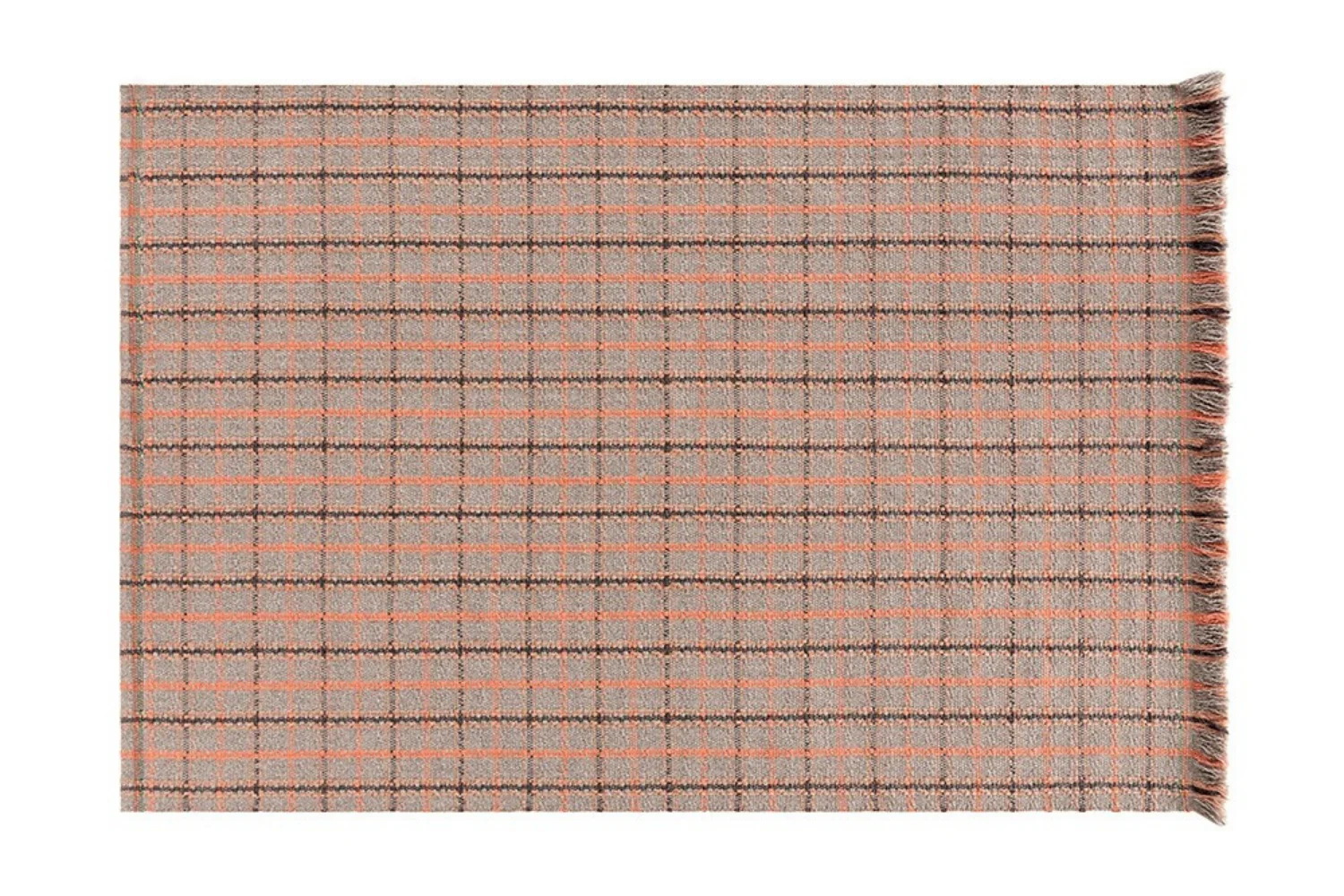Tapete GARDEN LAYERS OUTDOOR RUG TARTAN TERRACOTTA 01