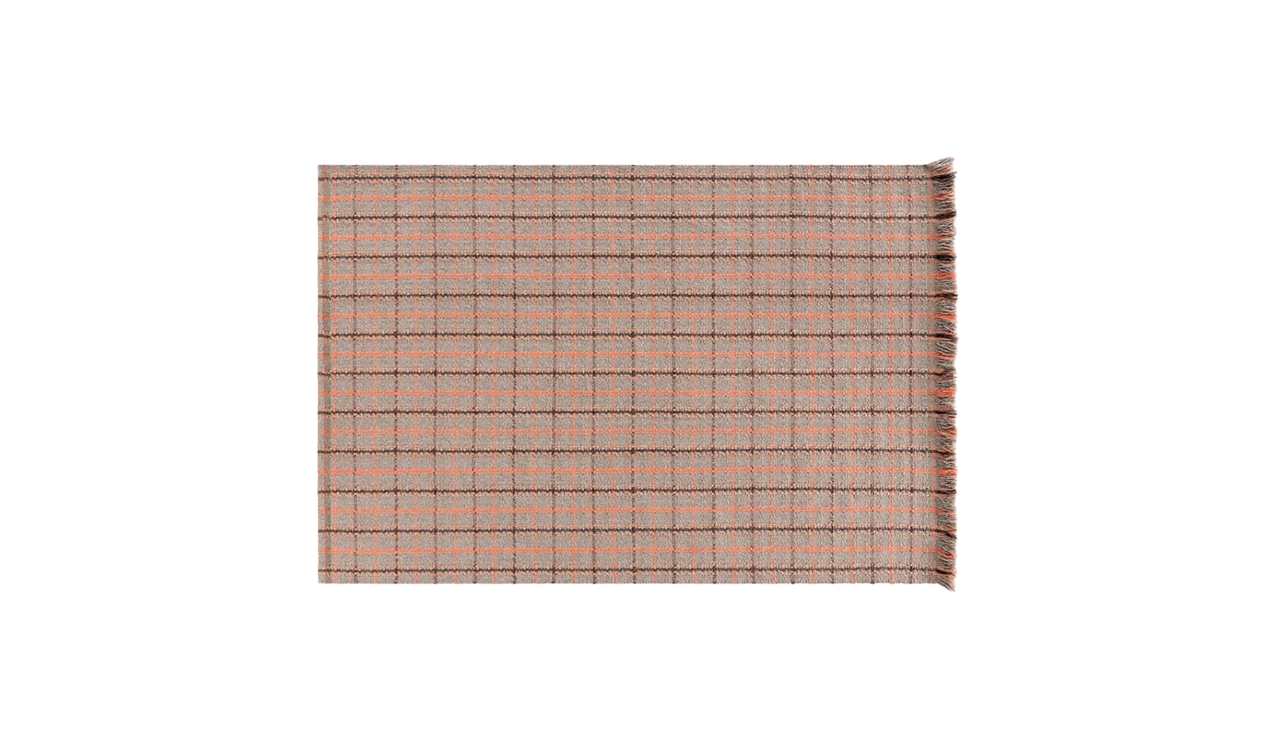 Tapete GARDEN LAYERS OUTDOOR RUG TARTAN TERRACOTTA