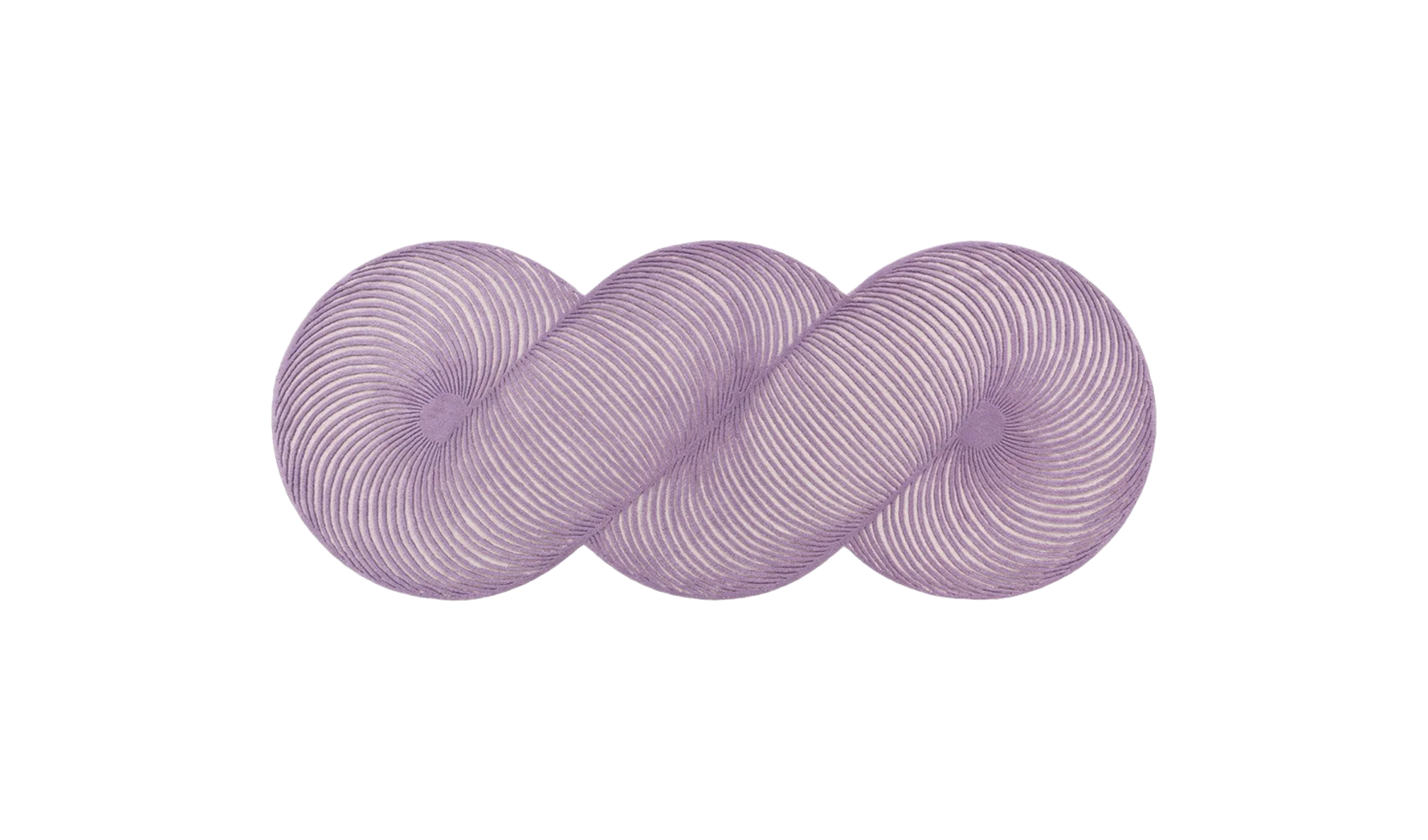 Tapete HAND TUFTED GIRO RUG LILAC 01