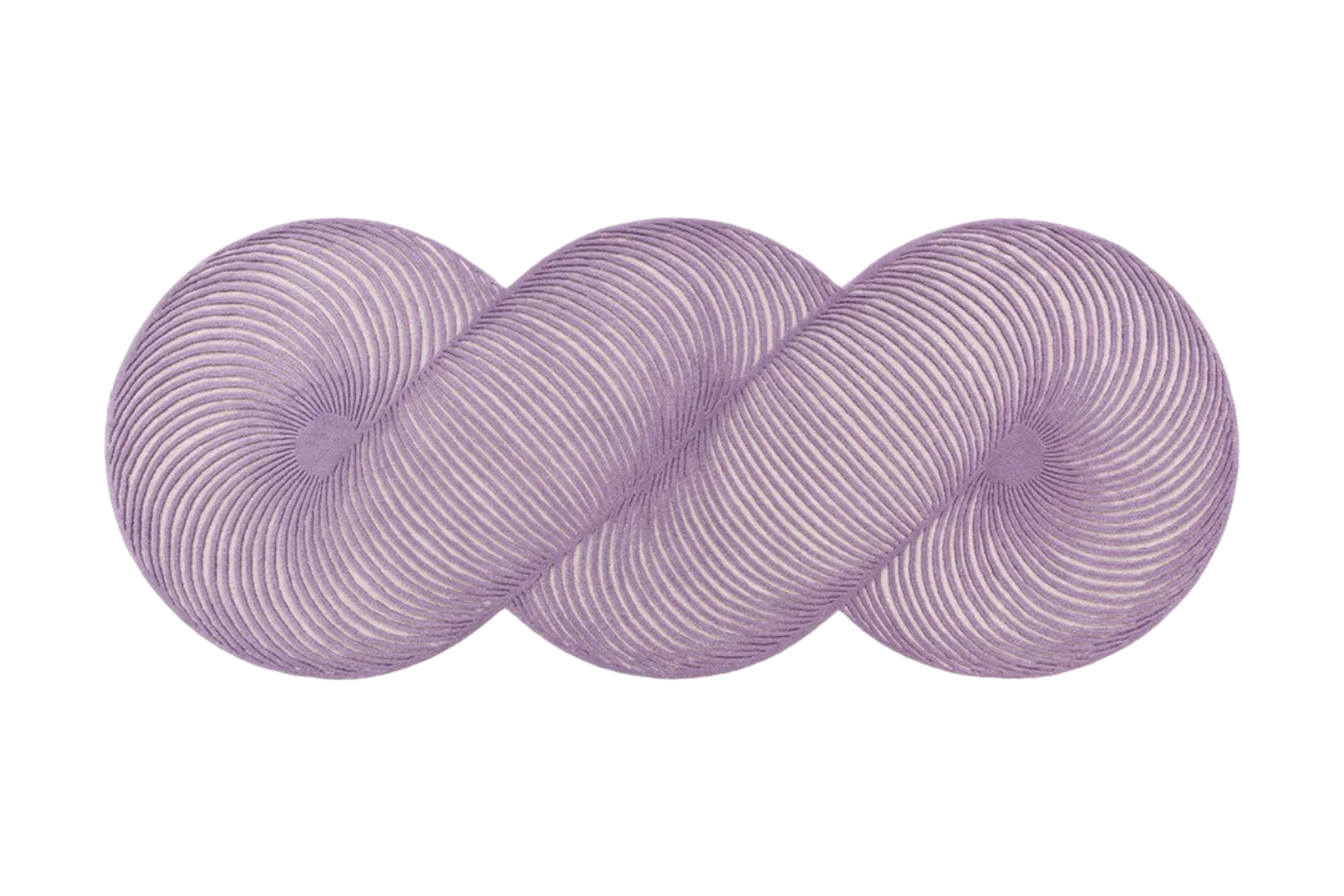 Tapete HAND TUFTED GIRO RUG LILAC 02