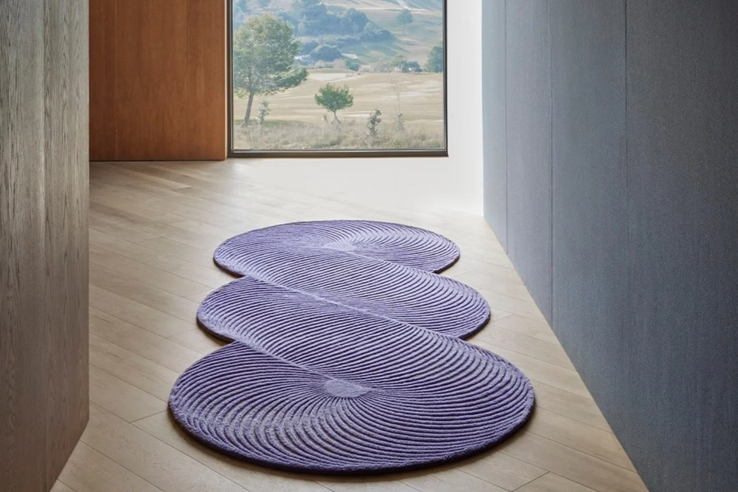 Tapete HAND TUFTED GIRO RUG LILAC 03