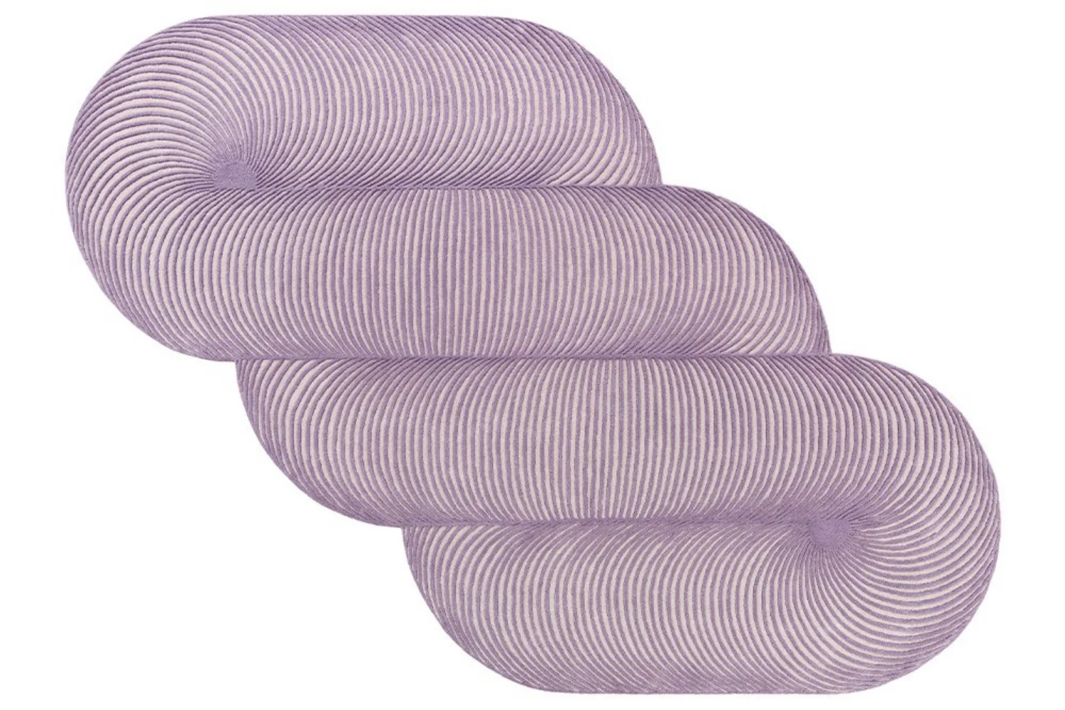 Tapete HAND TUFTED GIRO RUG LILAC BIG 01