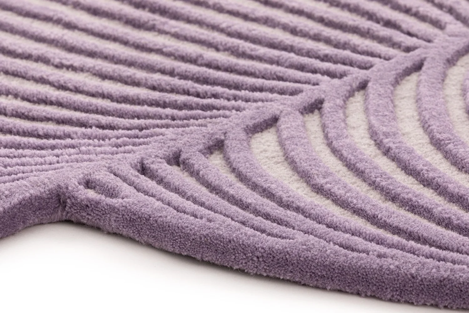 Tapete HAND TUFTED GIRO RUG LILAC BIG 02