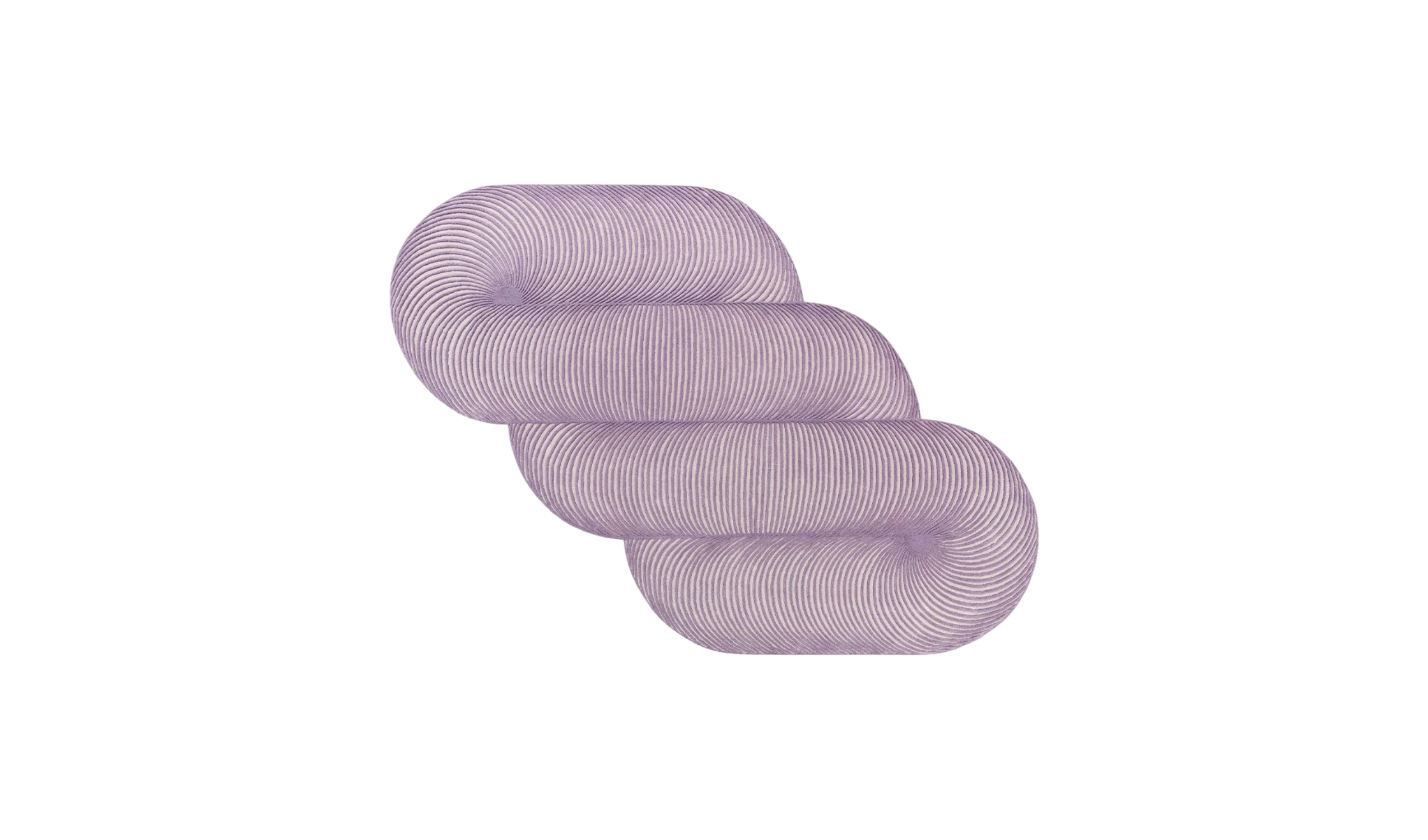 Tapete HAND TUFTED GIRO RUG LILAC BIG