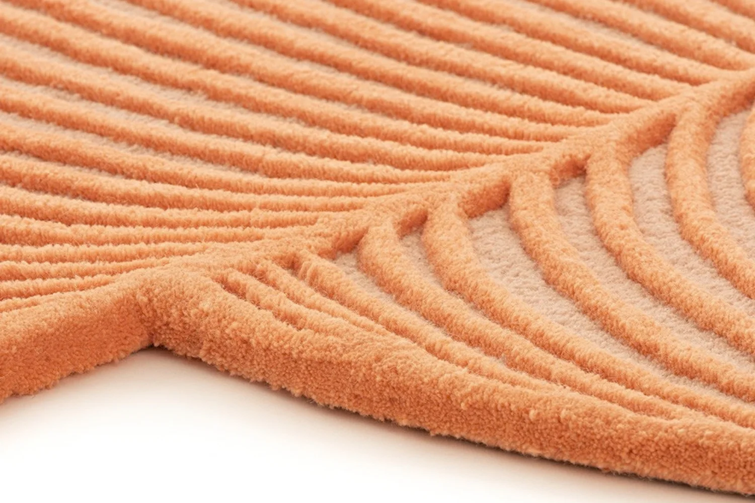 Tapete HAND TUFTED GIRO RUG PEACH 02