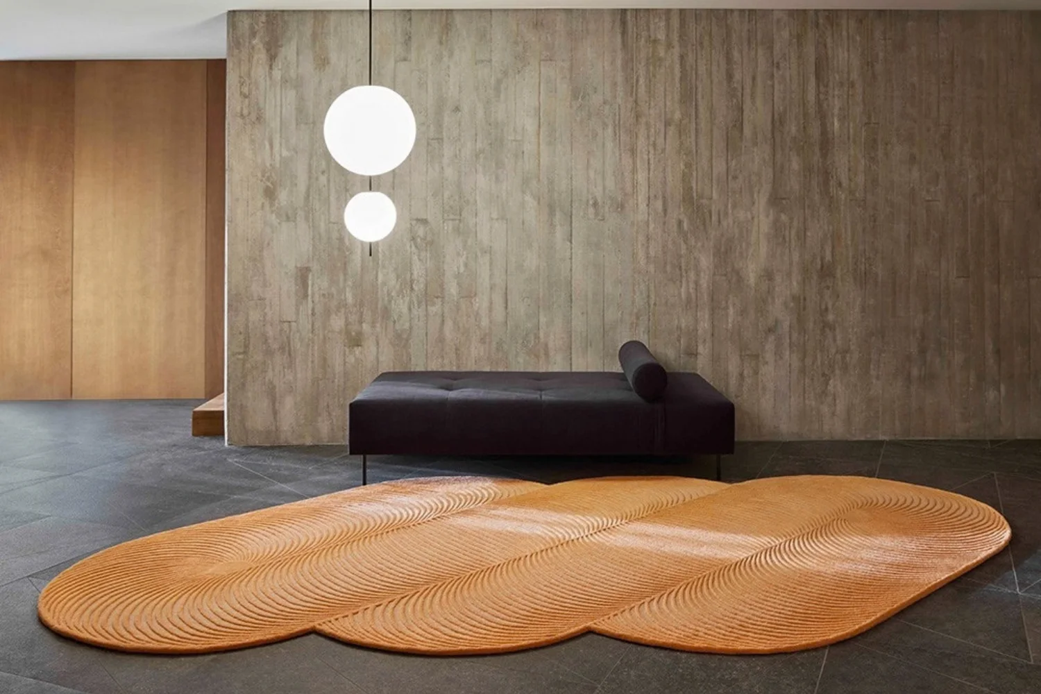 Tapete HAND TUFTED GIRO RUG PEACH BIG 02
