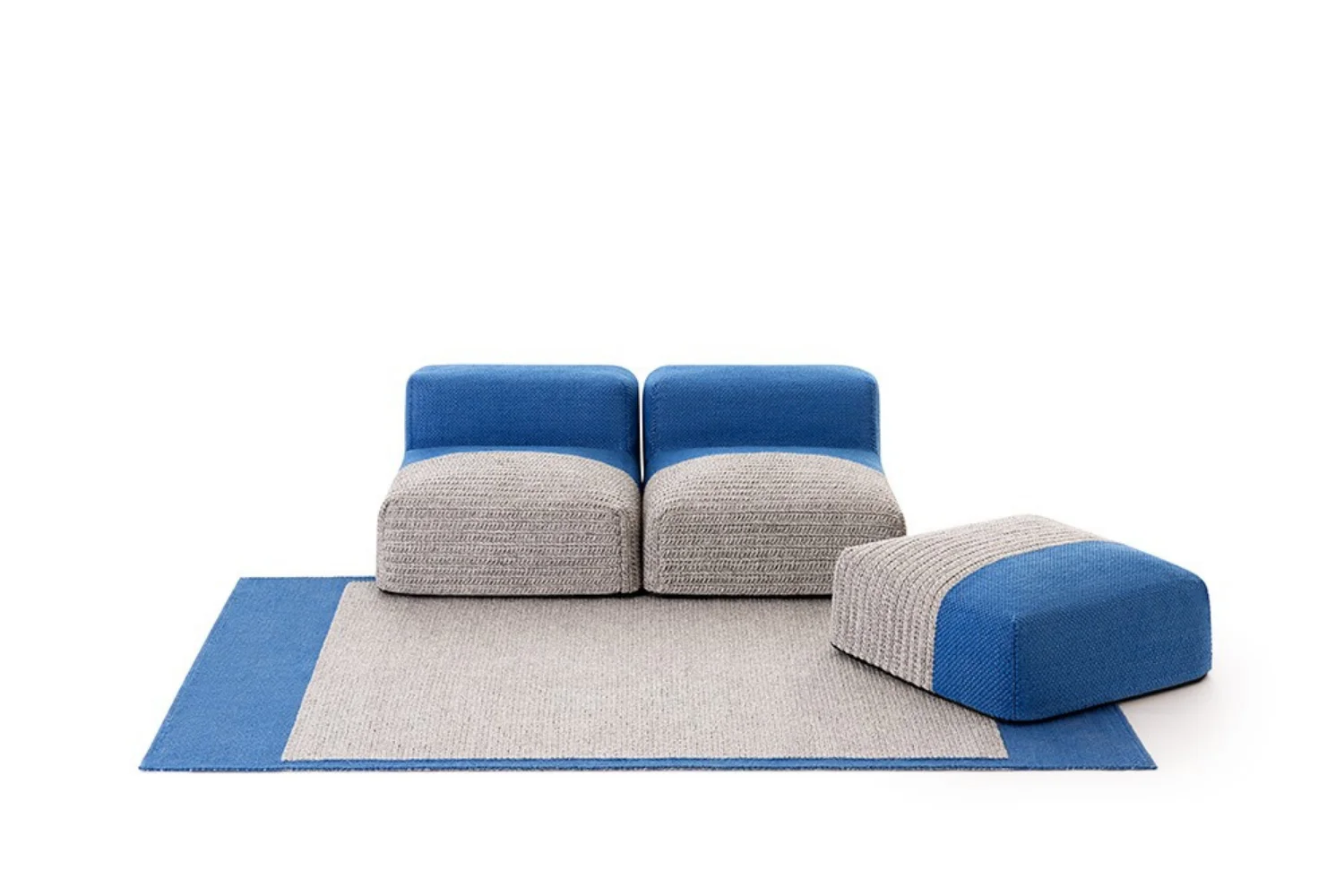 Tapete MANGAS OUTDOOR RUG R1 BLUE 03