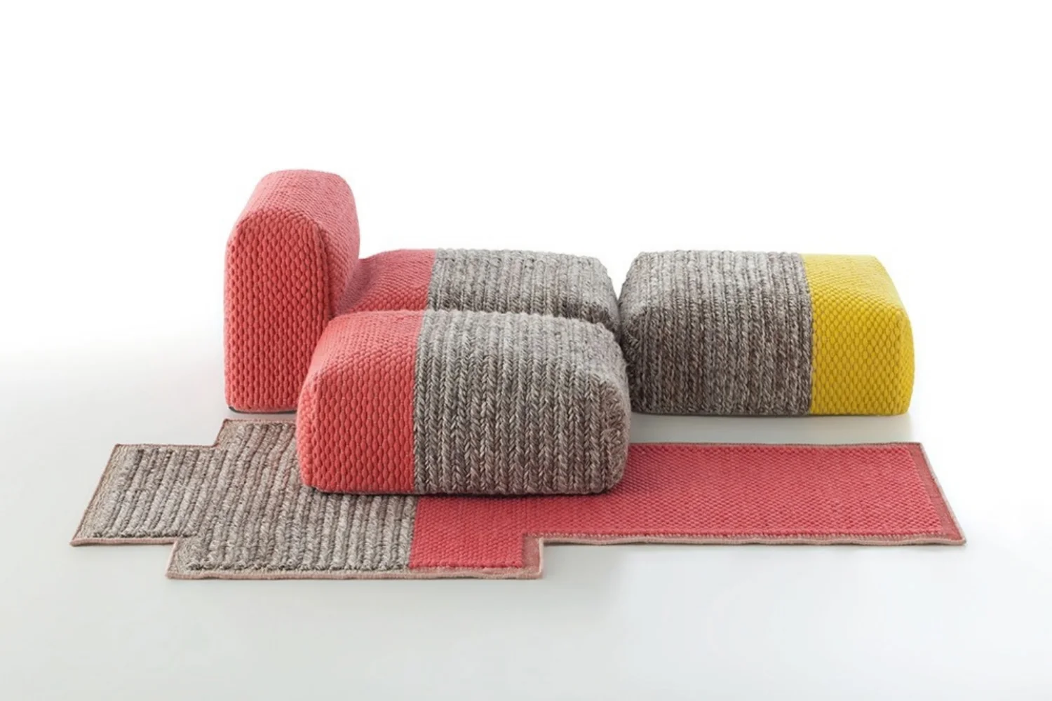 Tapete MANGAS SPACE RUG PLAIT CORAL 03
